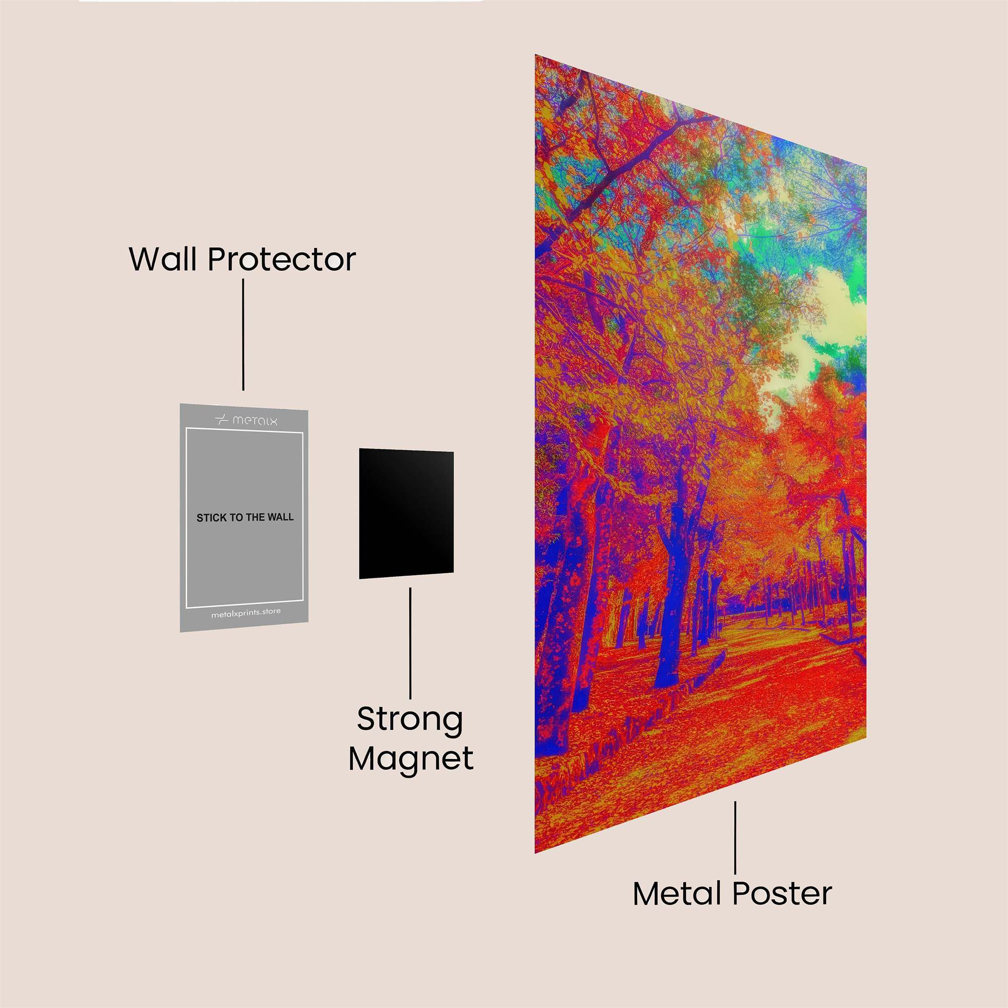 Autumn Dream Safe Wall Magnetic / M