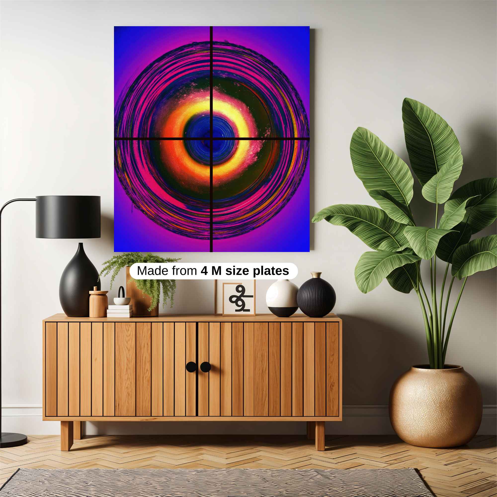 Cosmic Whirl Safe Wall Magnetic / M