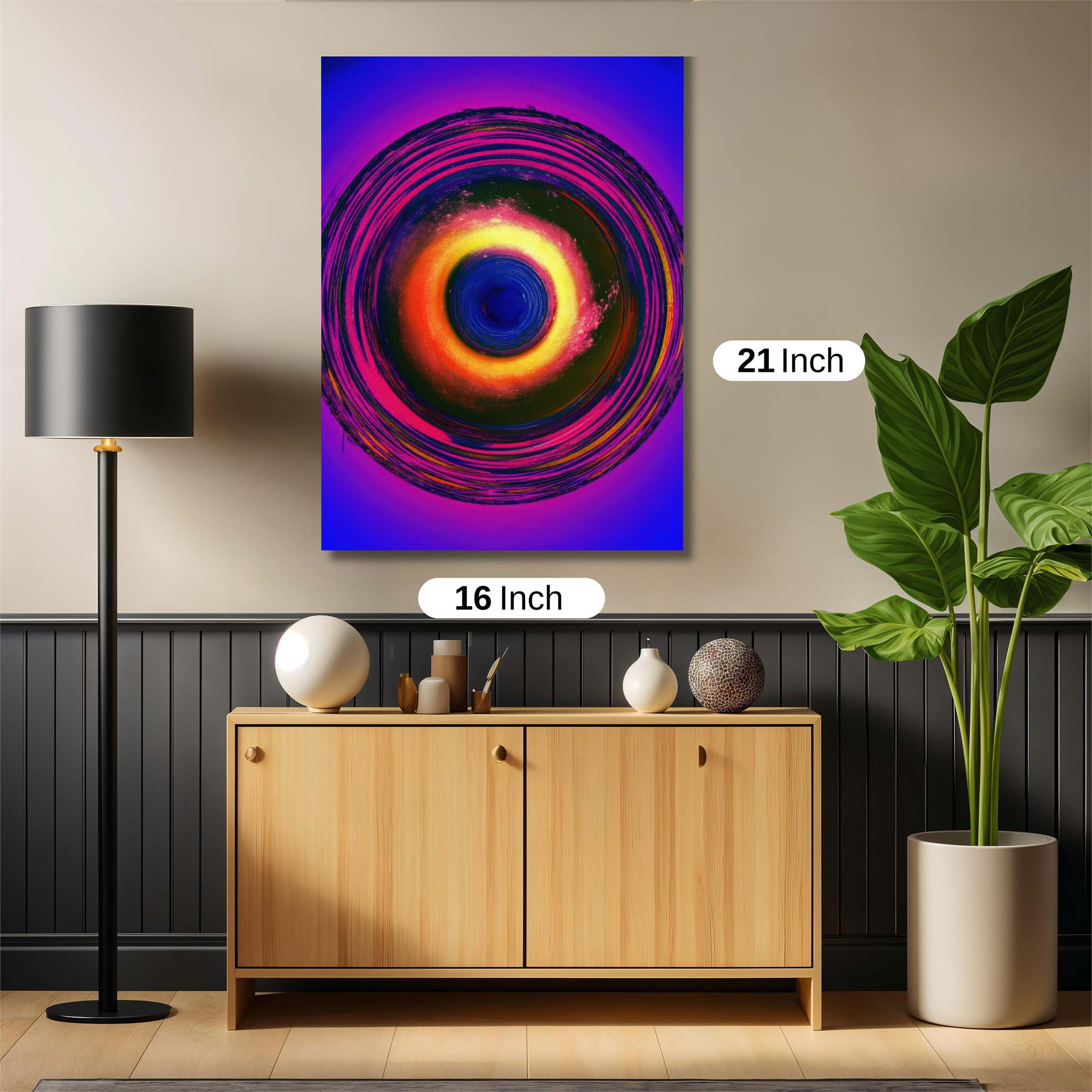 Cosmic Whirl Safe Wall Magnetic / M