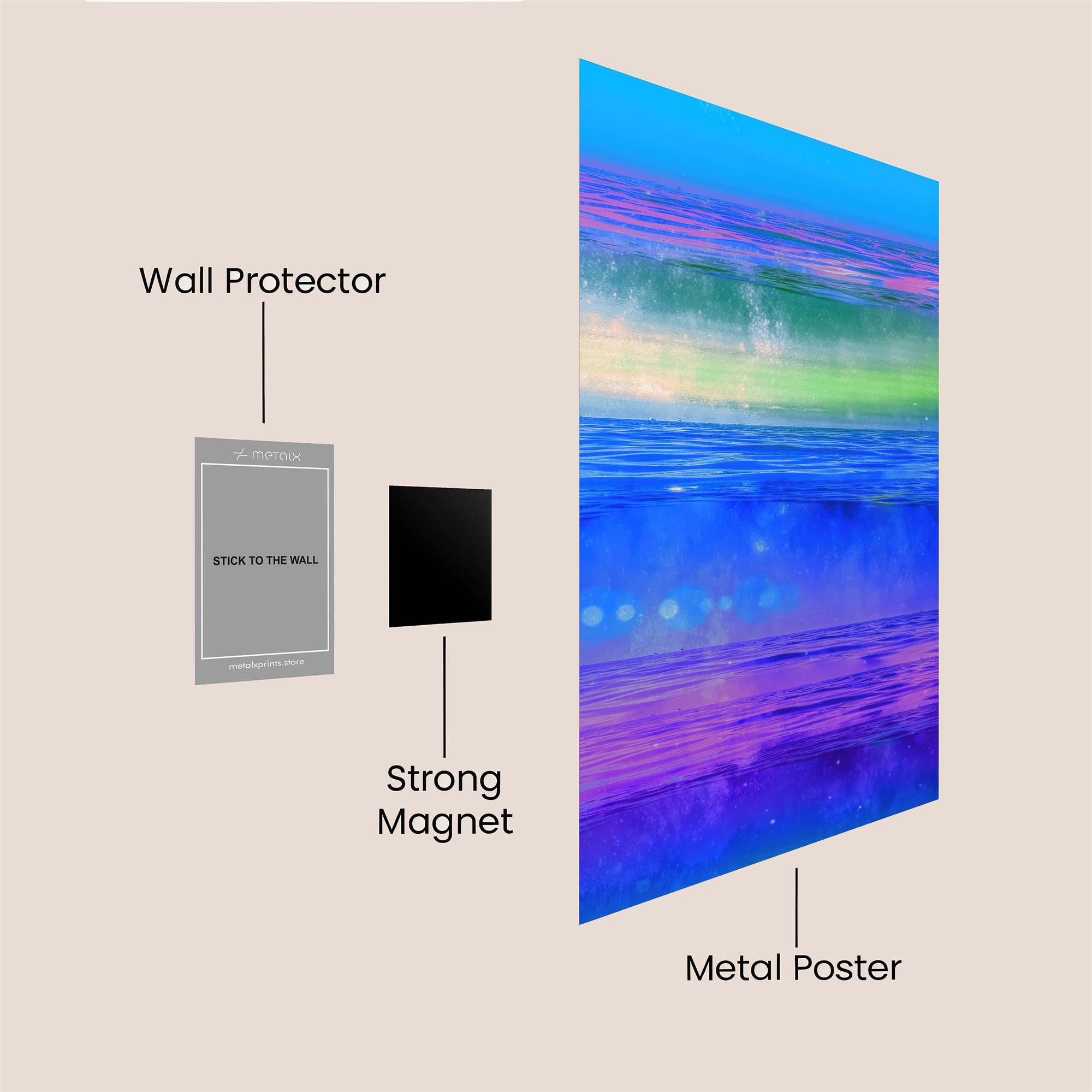 Aurora Serenity Safe Wall Magnetic / M