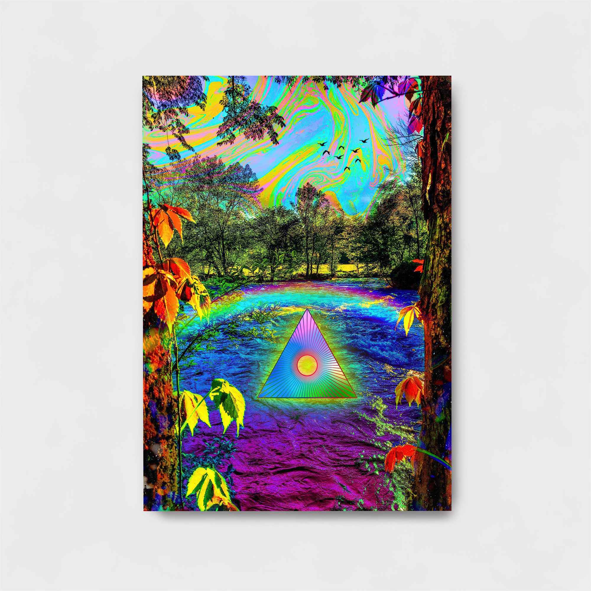 Psychedelic Portal Safe Wall Magnetic / M