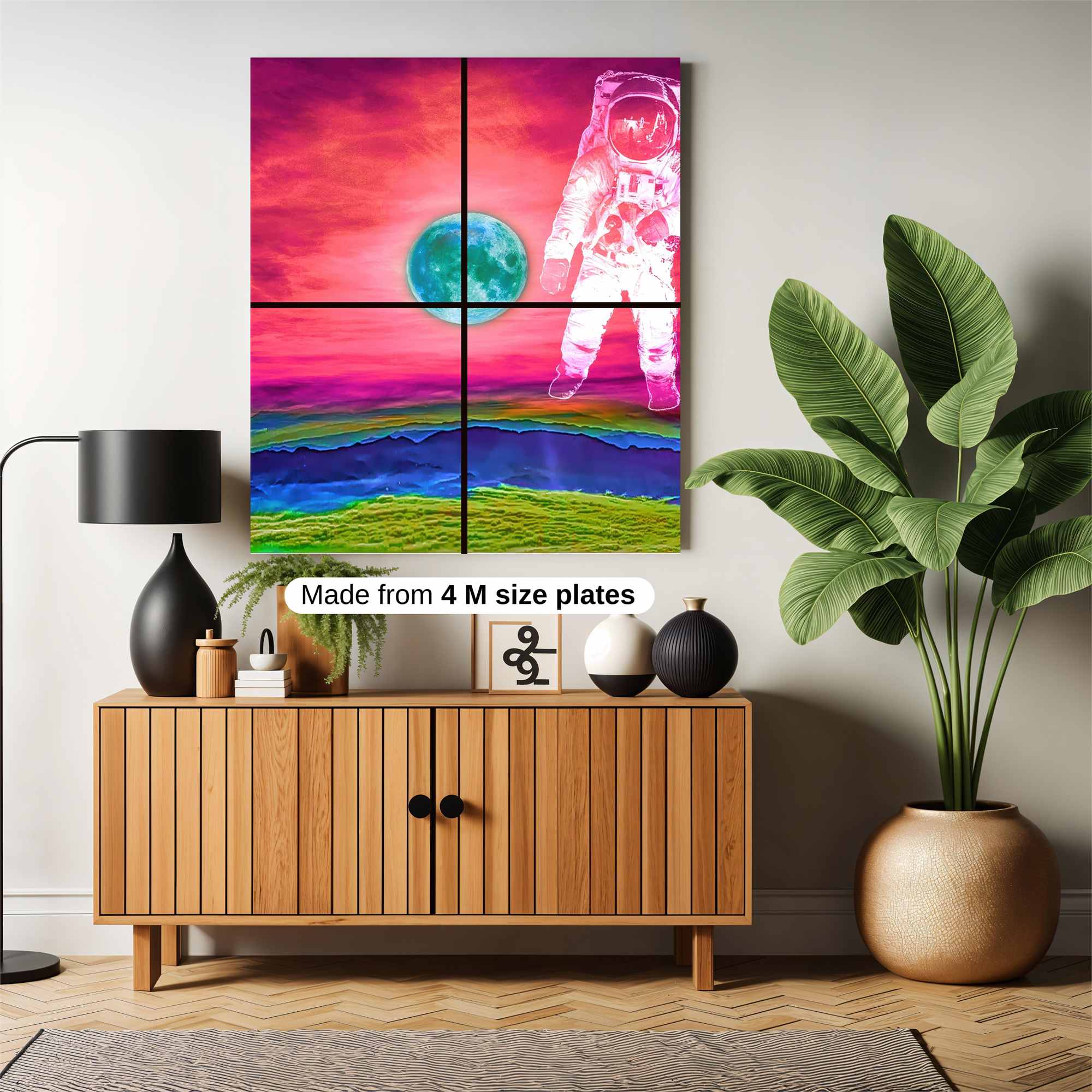 Astronaut Dreamscape Safe Wall Magnetic / M