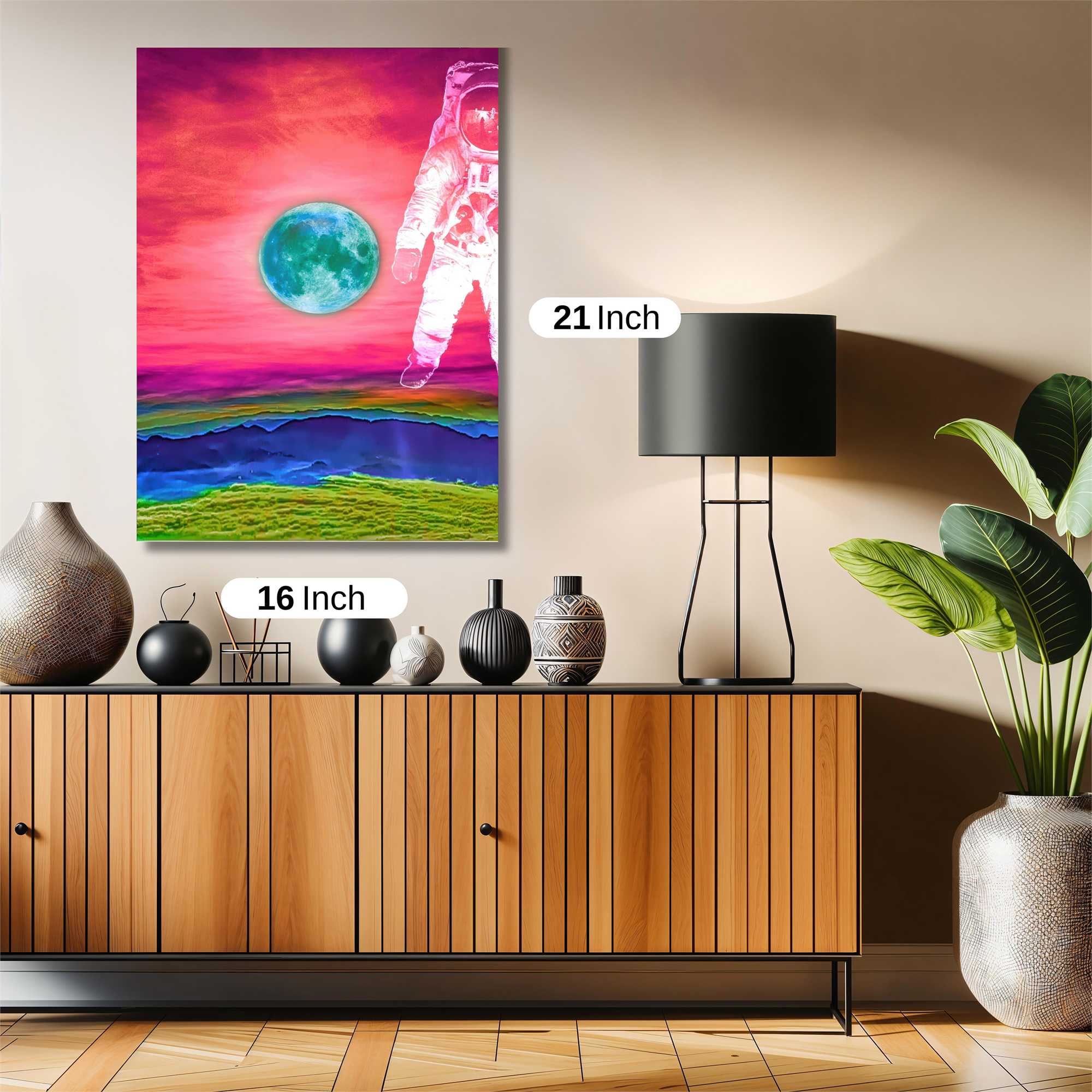 Astronaut Dreamscape Safe Wall Magnetic / M