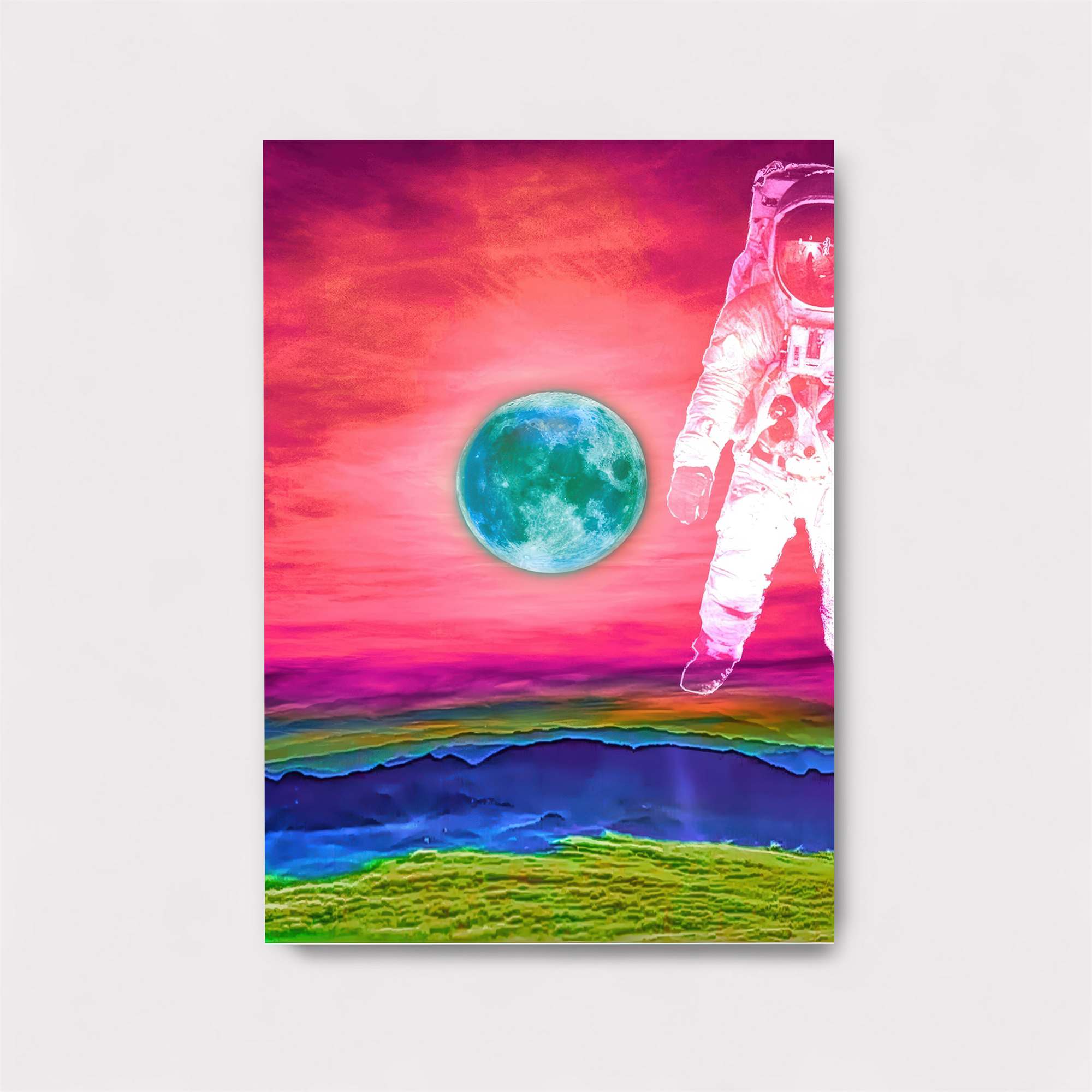 Astronaut Dreamscape Safe Wall Magnetic / M