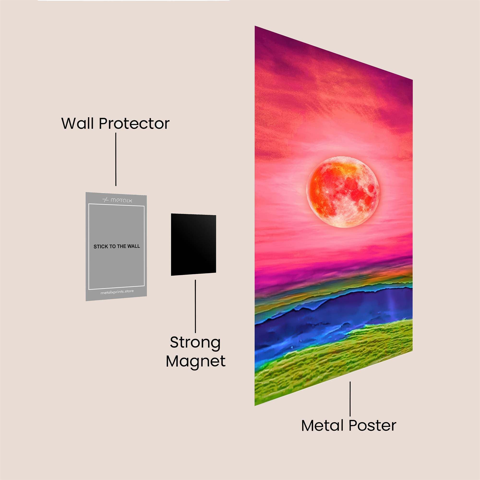Moon Radiance Safe Wall Magnetic / M