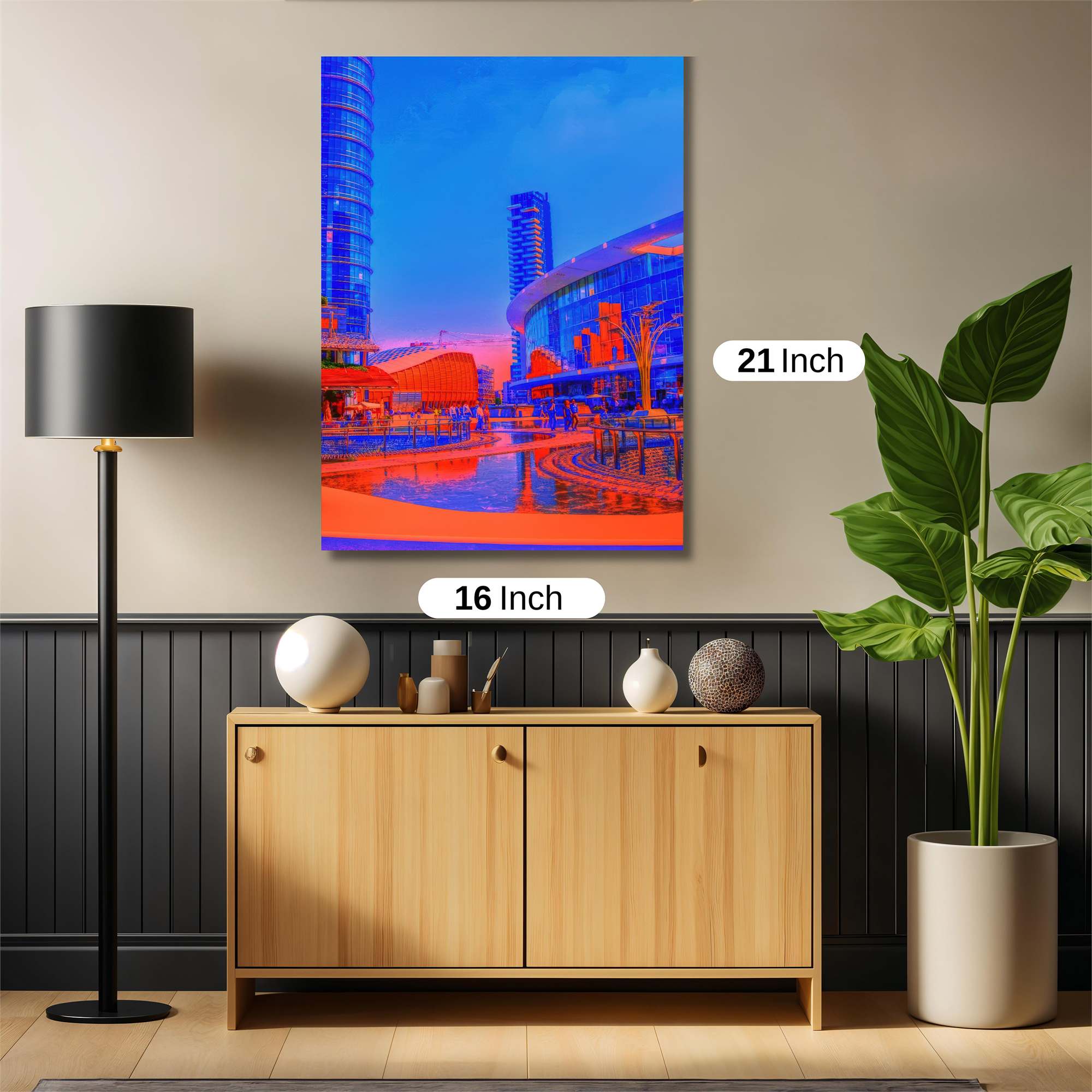 Forest Serenity Safe Wall Magnetic / M