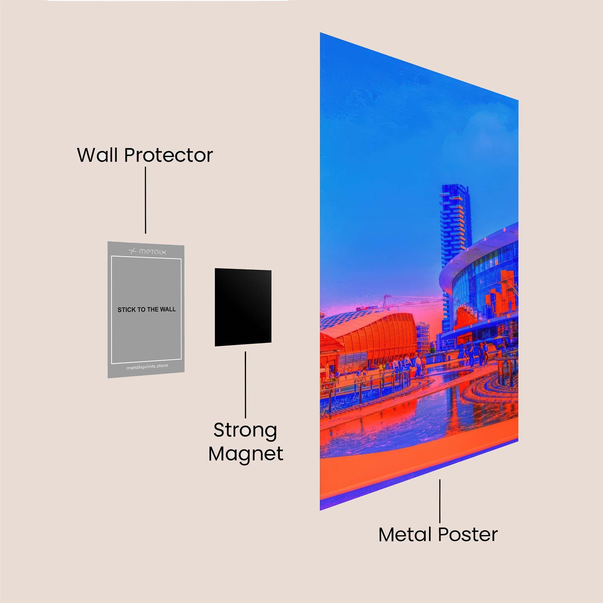 Forest Serenity Safe Wall Magnetic / M