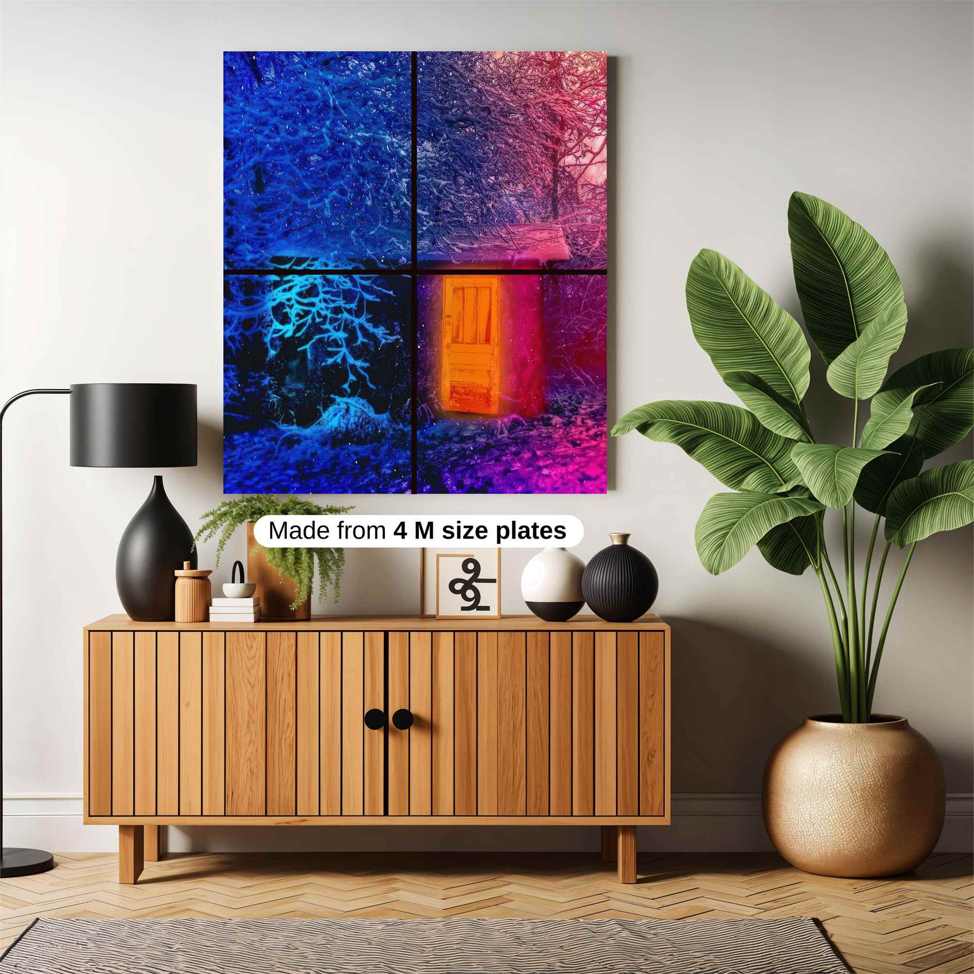 Cabin Glow Safe Wall Magnetic / M