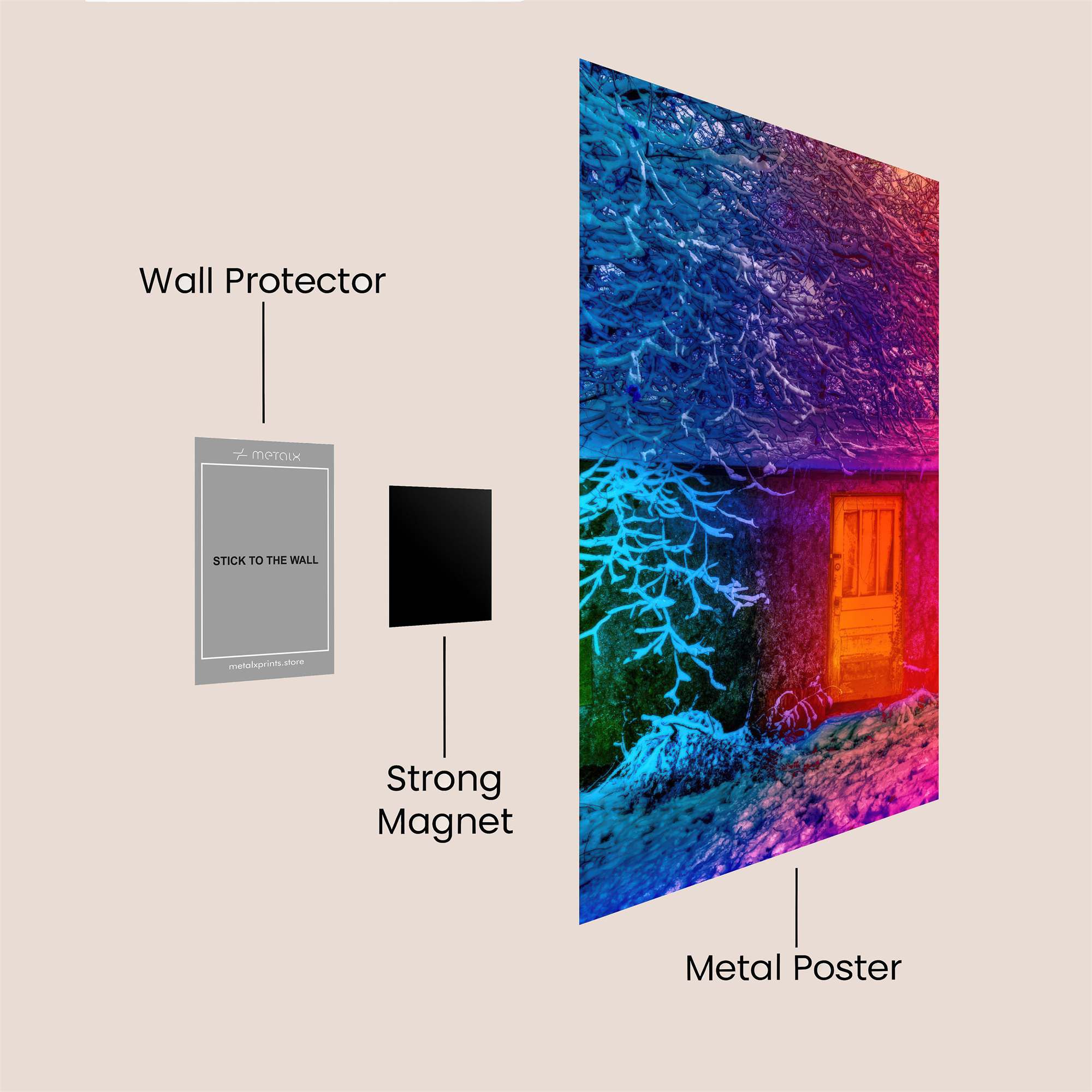 Cabin Enigma Safe Wall Magnetic / M