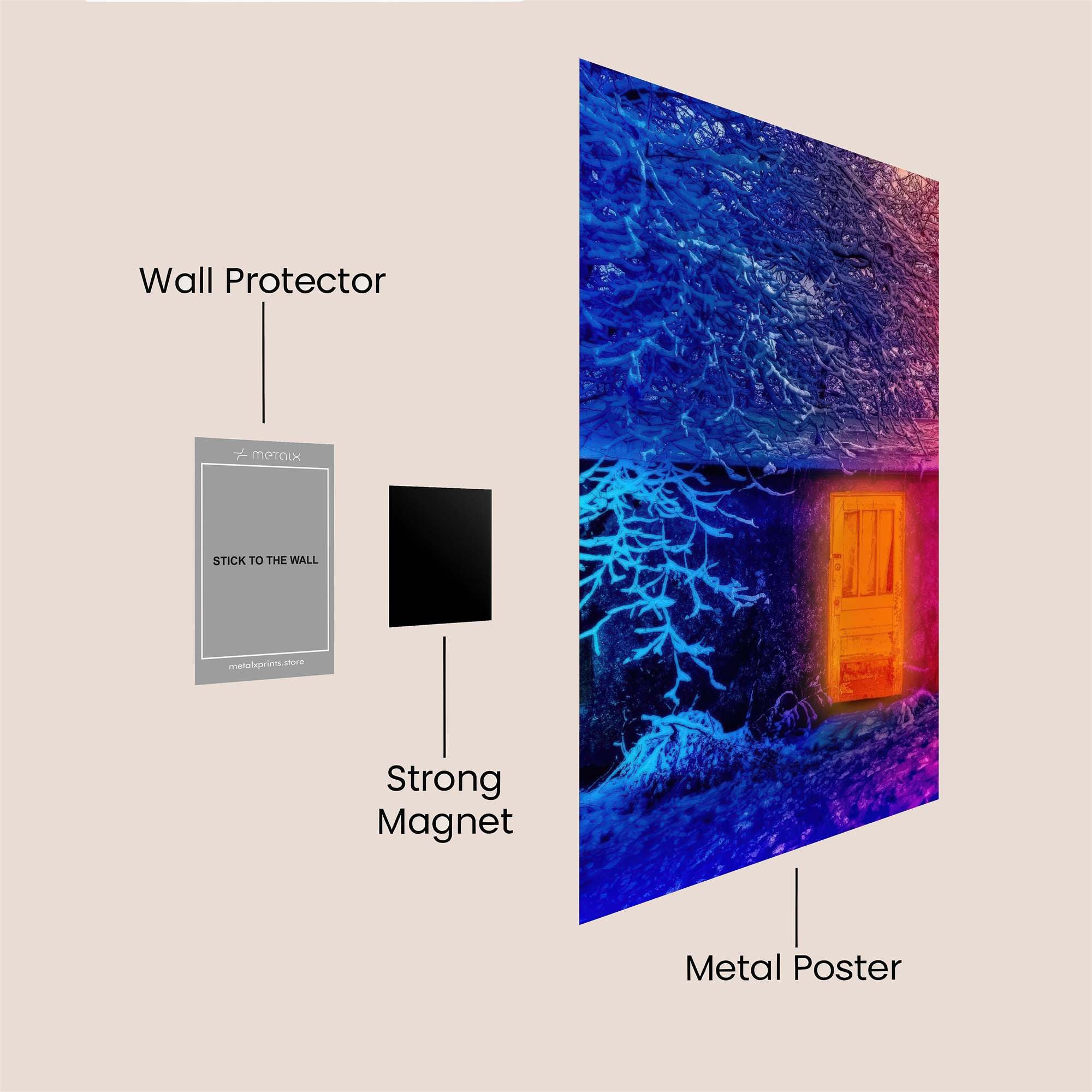 Cabin Radiance Safe Wall Magnetic / M