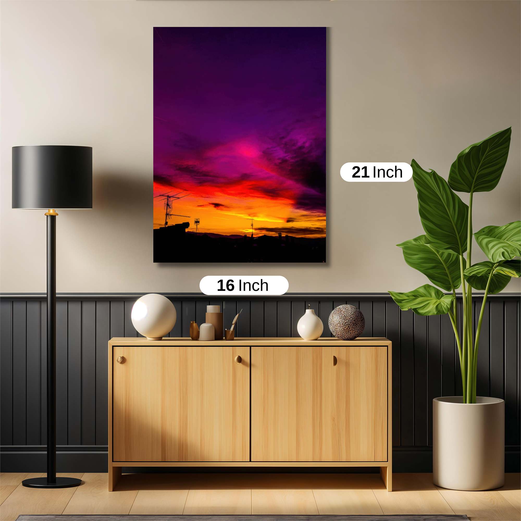 Twilight Serenity Safe Wall Magnetic / M