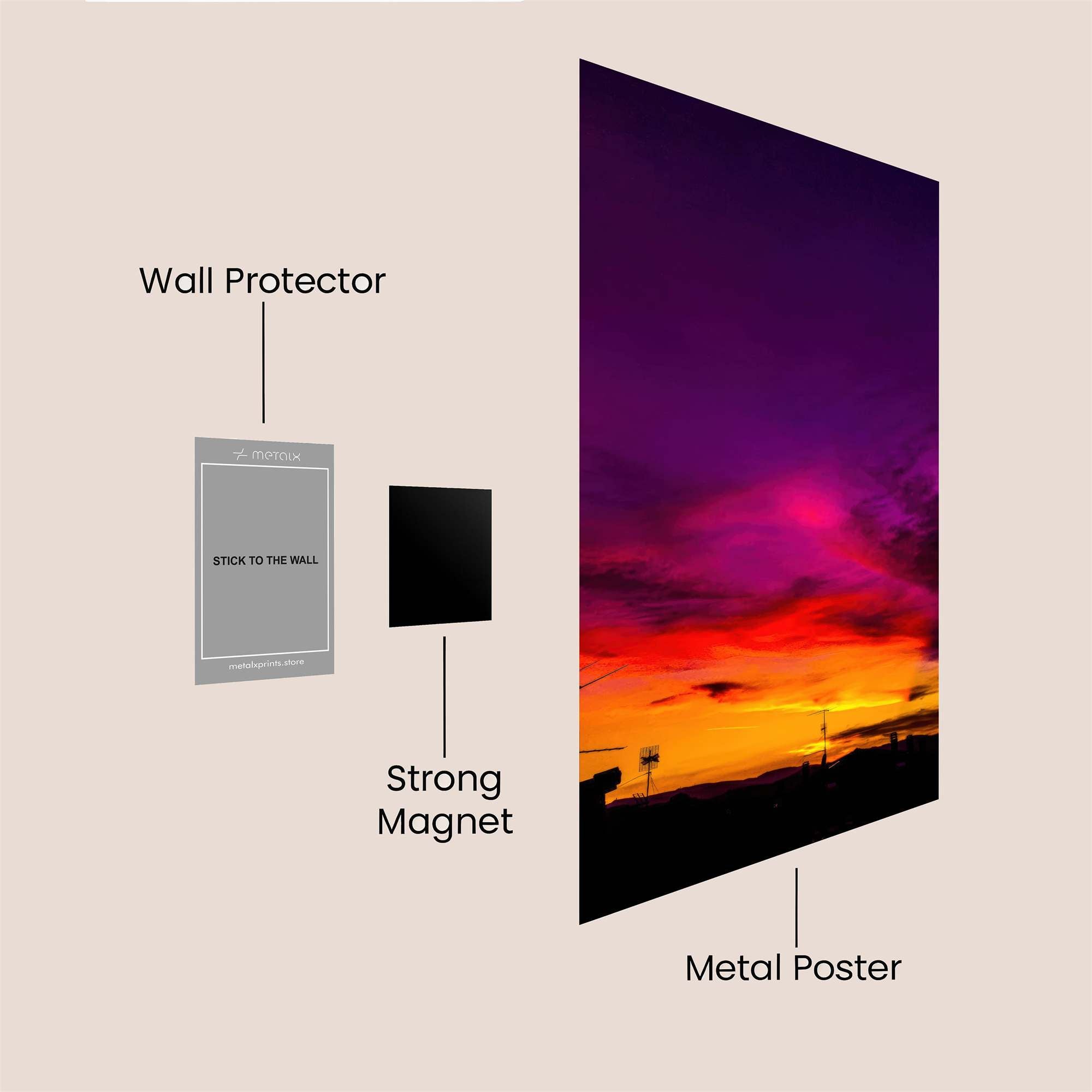 Twilight Serenity Safe Wall Magnetic / M