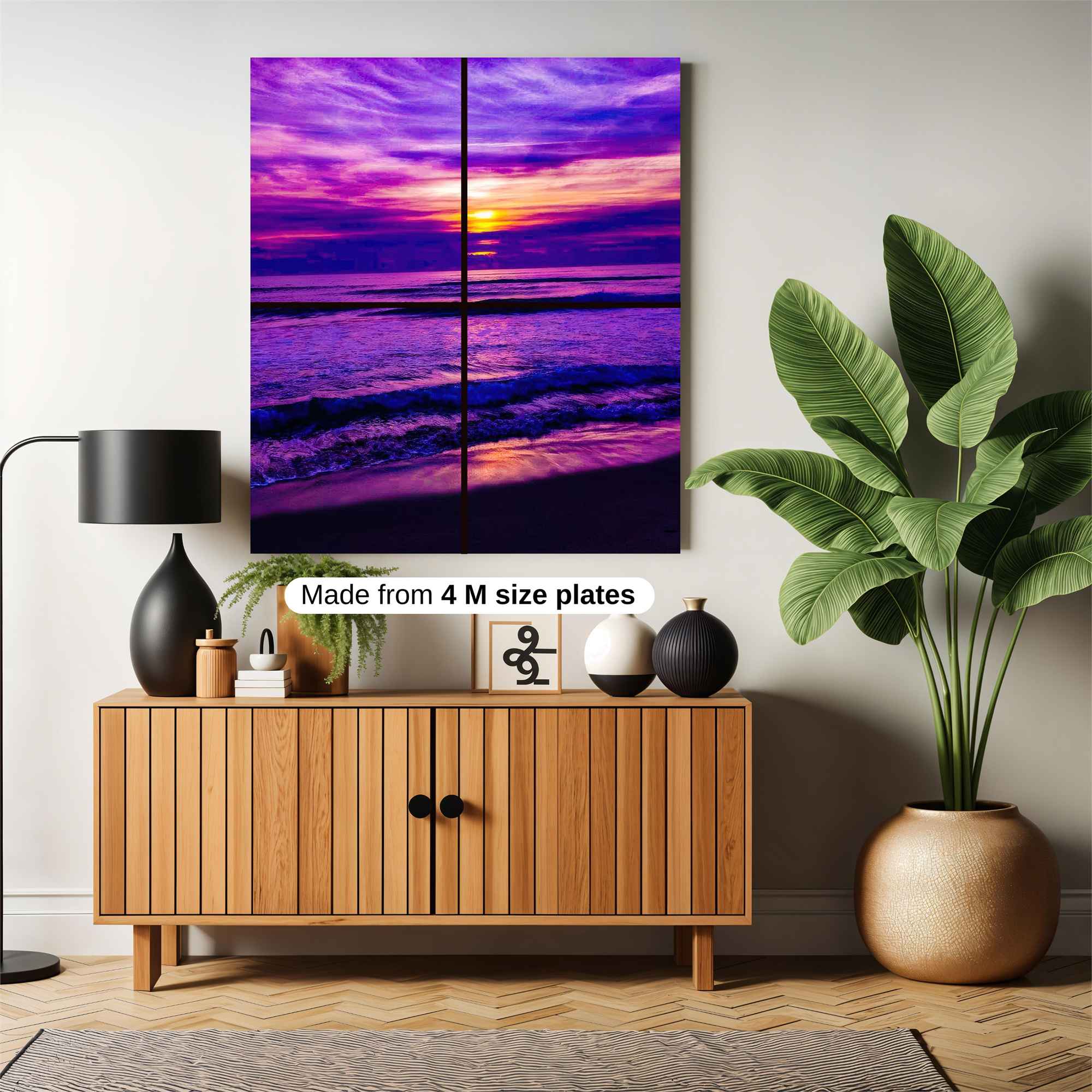 Sunset Serenity Safe Wall Magnetic / M