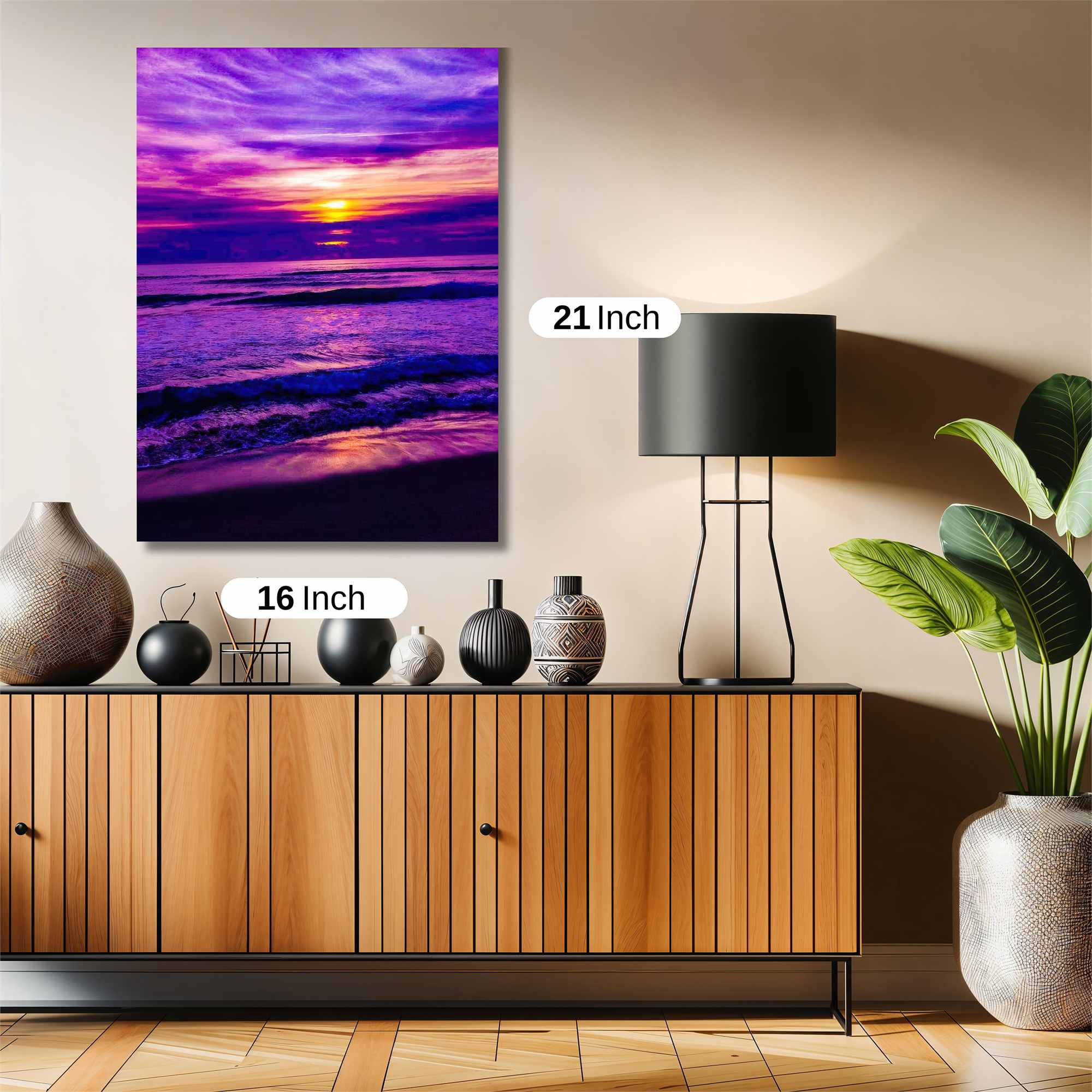 Sunset Serenity Safe Wall Magnetic / M