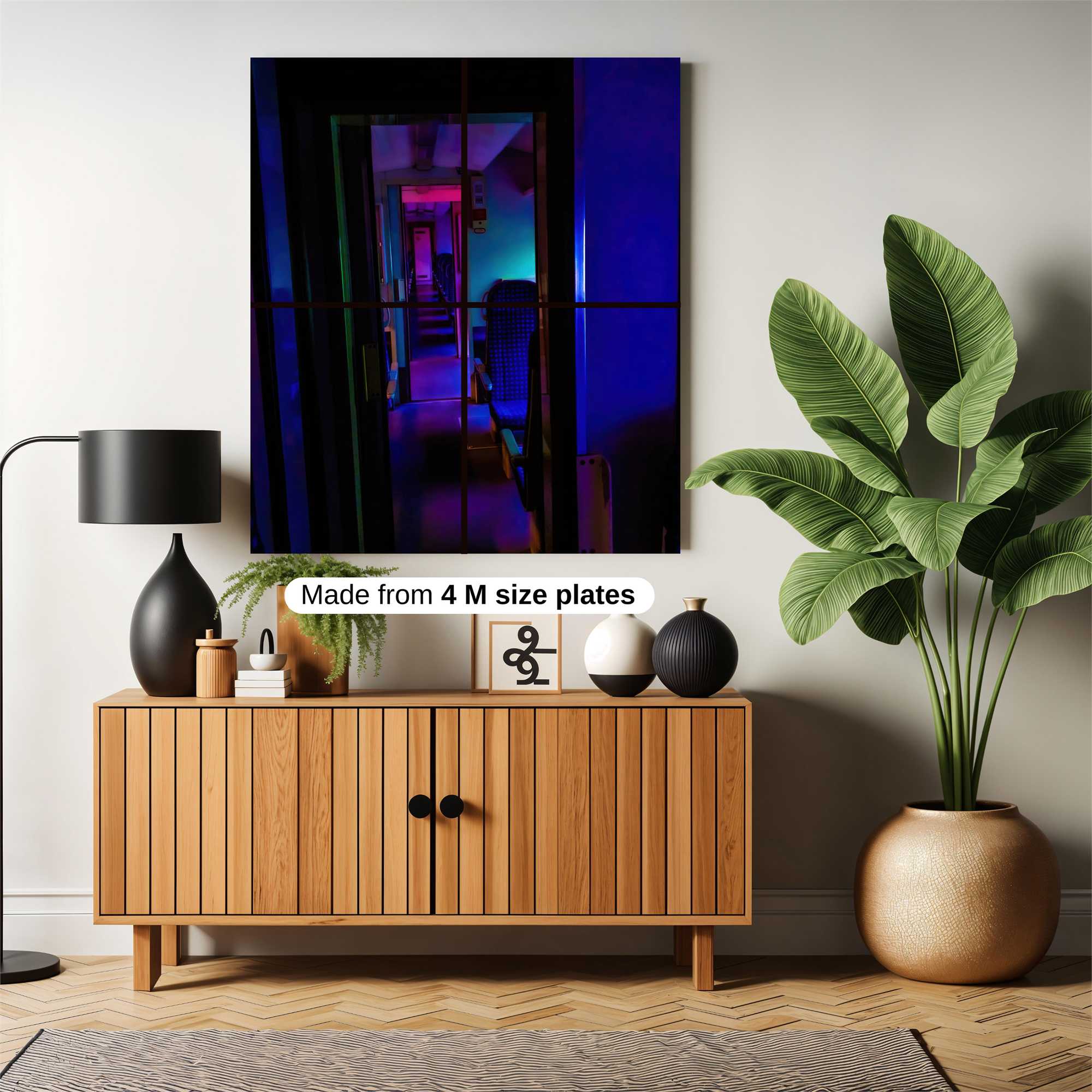Train Twilight Safe Wall Magnetic / M