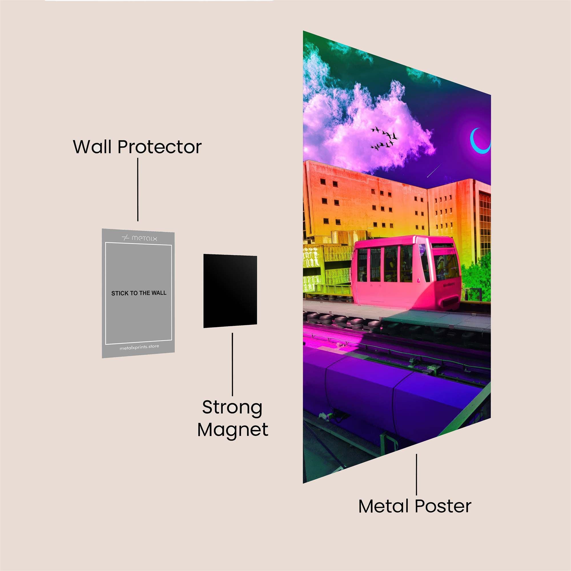 Monorail Dreamscape Safe Wall Magnetic / M
