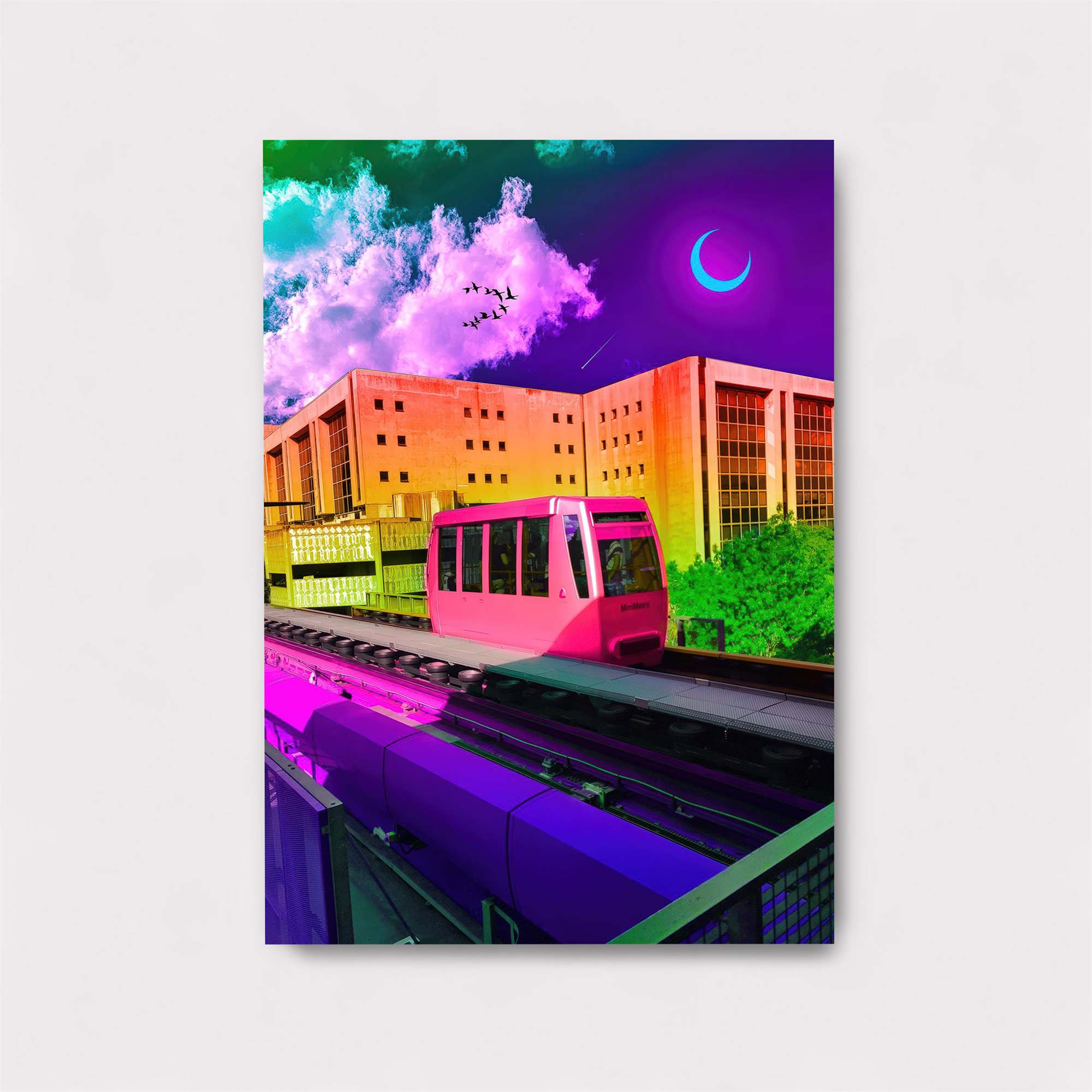 Monorail Dreamscape Safe Wall Magnetic / M