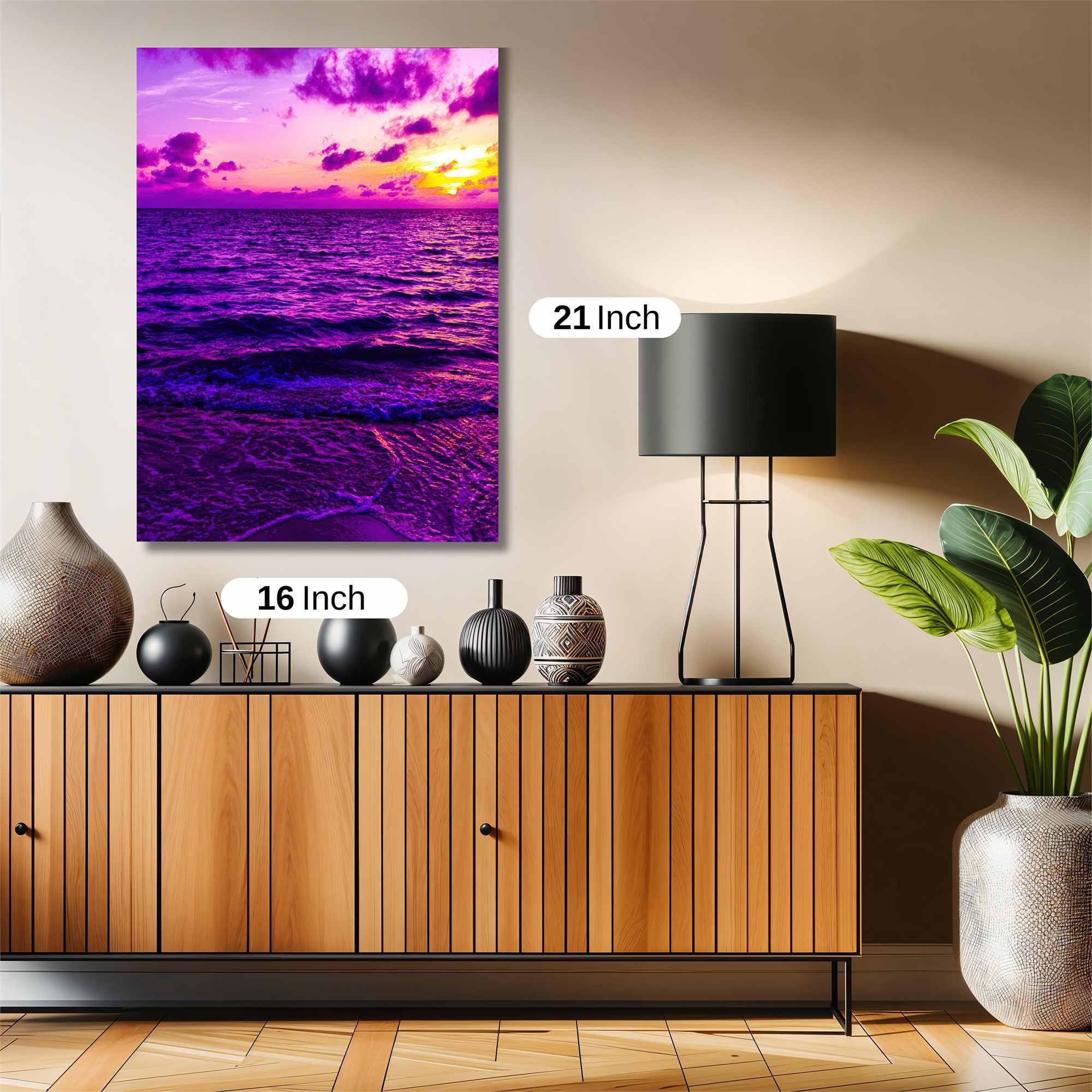 Sunset Serenity Safe Wall Magnetic / M