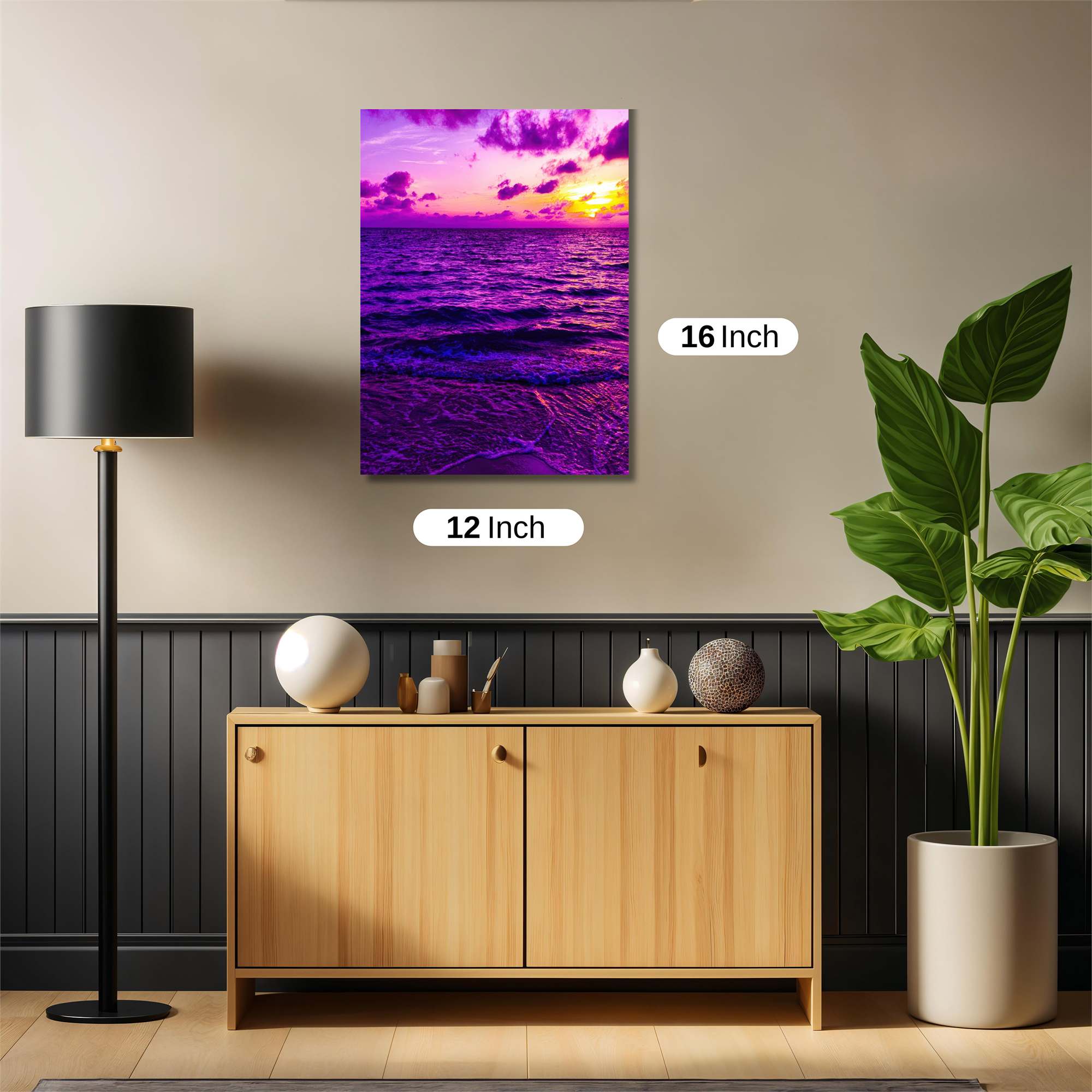 Sunset Serenity Safe Wall Magnetic / M