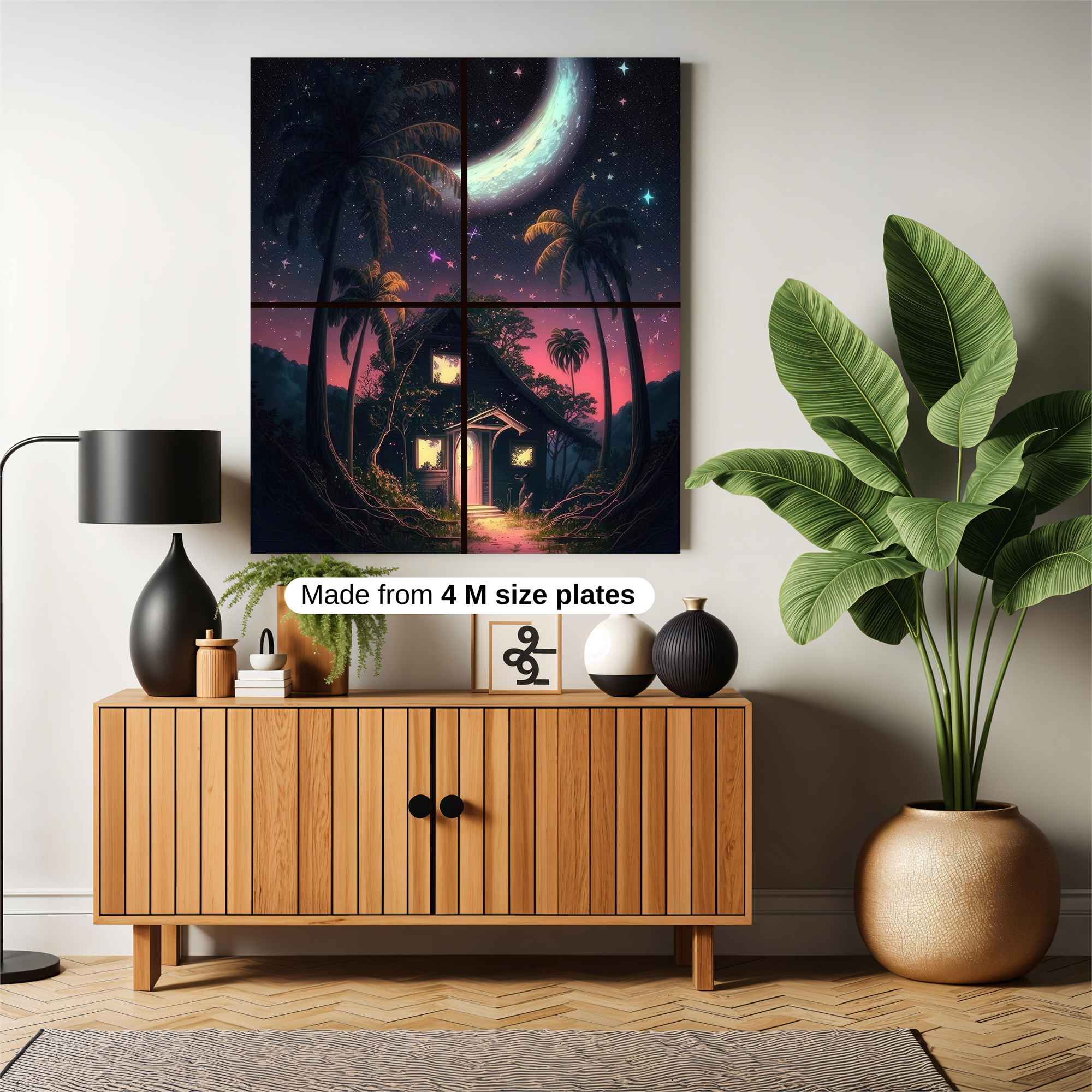 Moonlit Haven Safe Wall Magnetic / M