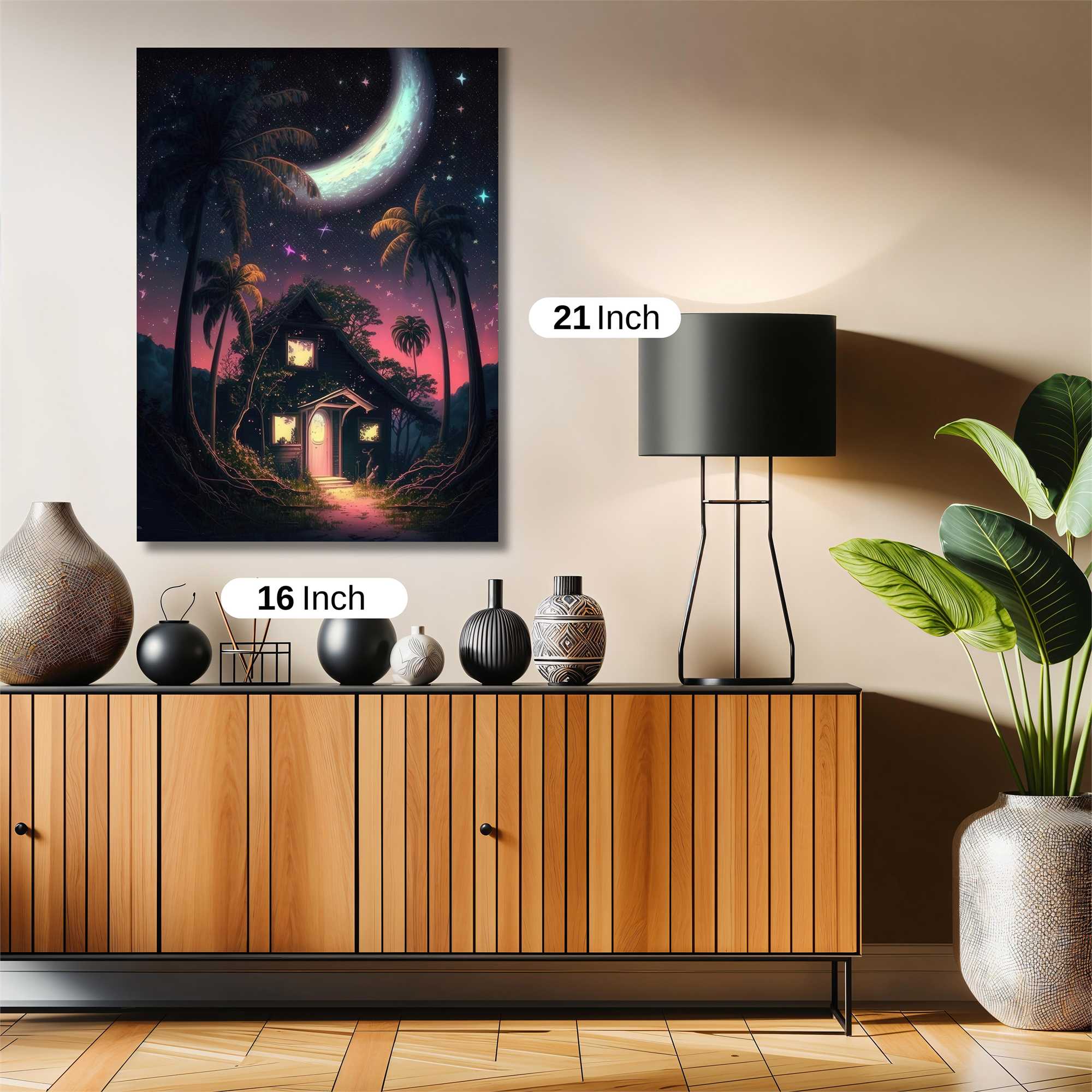 Moonlit Haven Safe Wall Magnetic / M