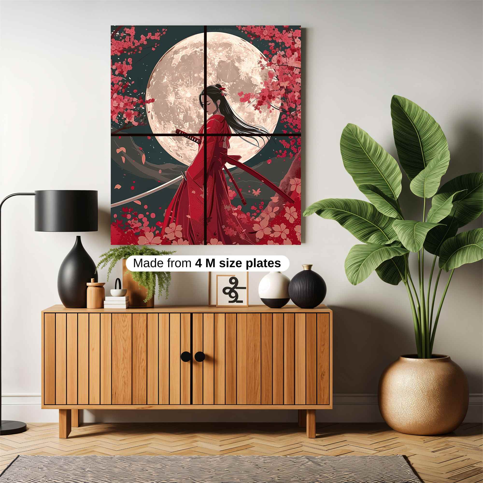 Samurai Serenity Safe Wall Magnetic / M