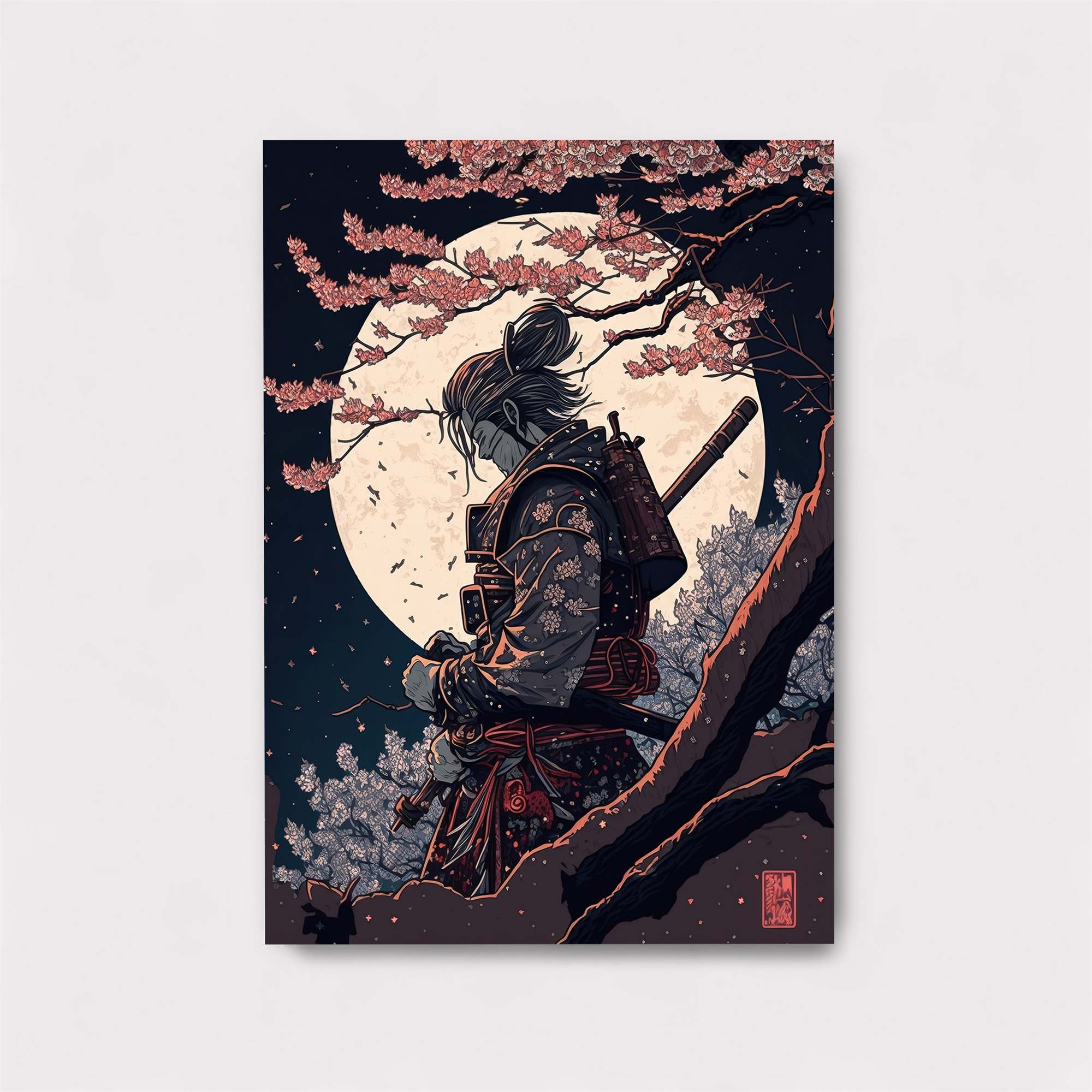 Samurai Serenity Safe Wall Magnetic / M