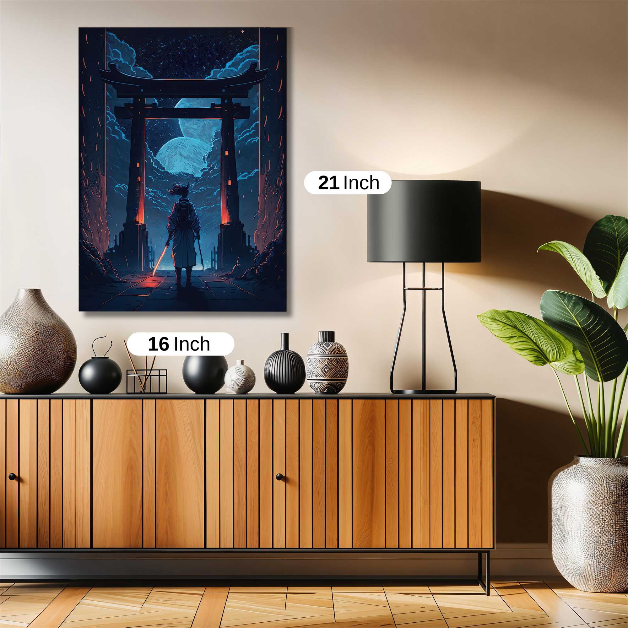 Samurai Serenity Safe Wall Magnetic / M