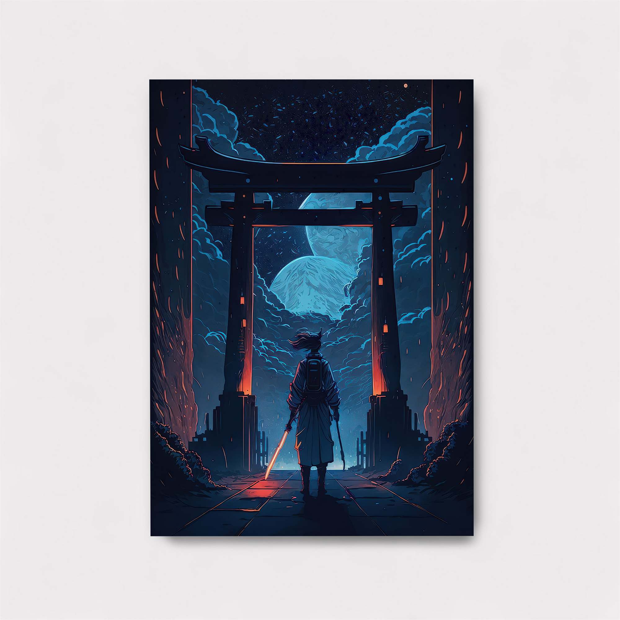 Samurai Serenity Safe Wall Magnetic / M