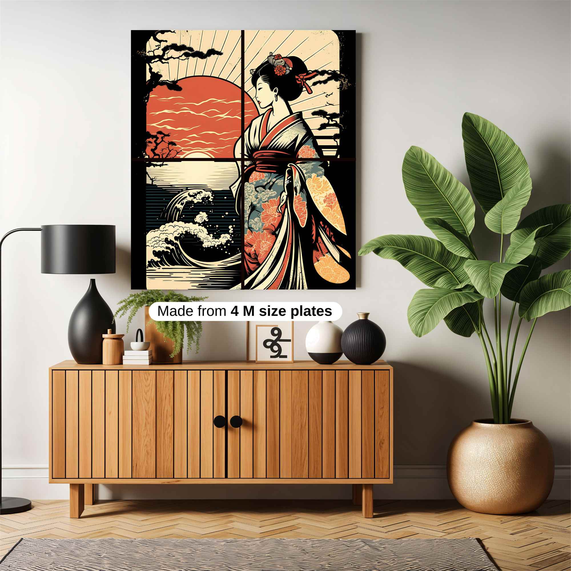 Geisha Serenity Safe Wall Magnetic / M