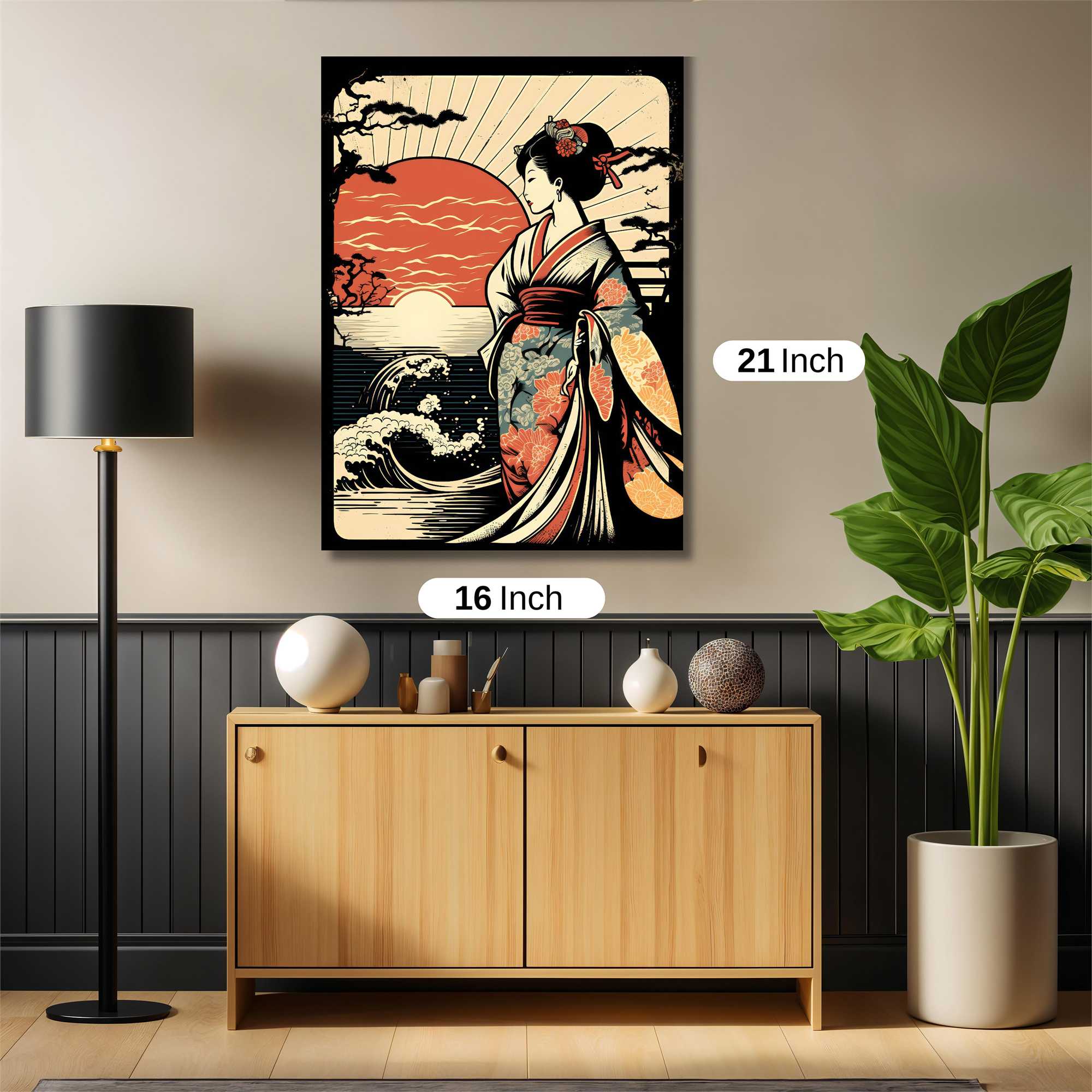 Geisha Serenity Safe Wall Magnetic / M