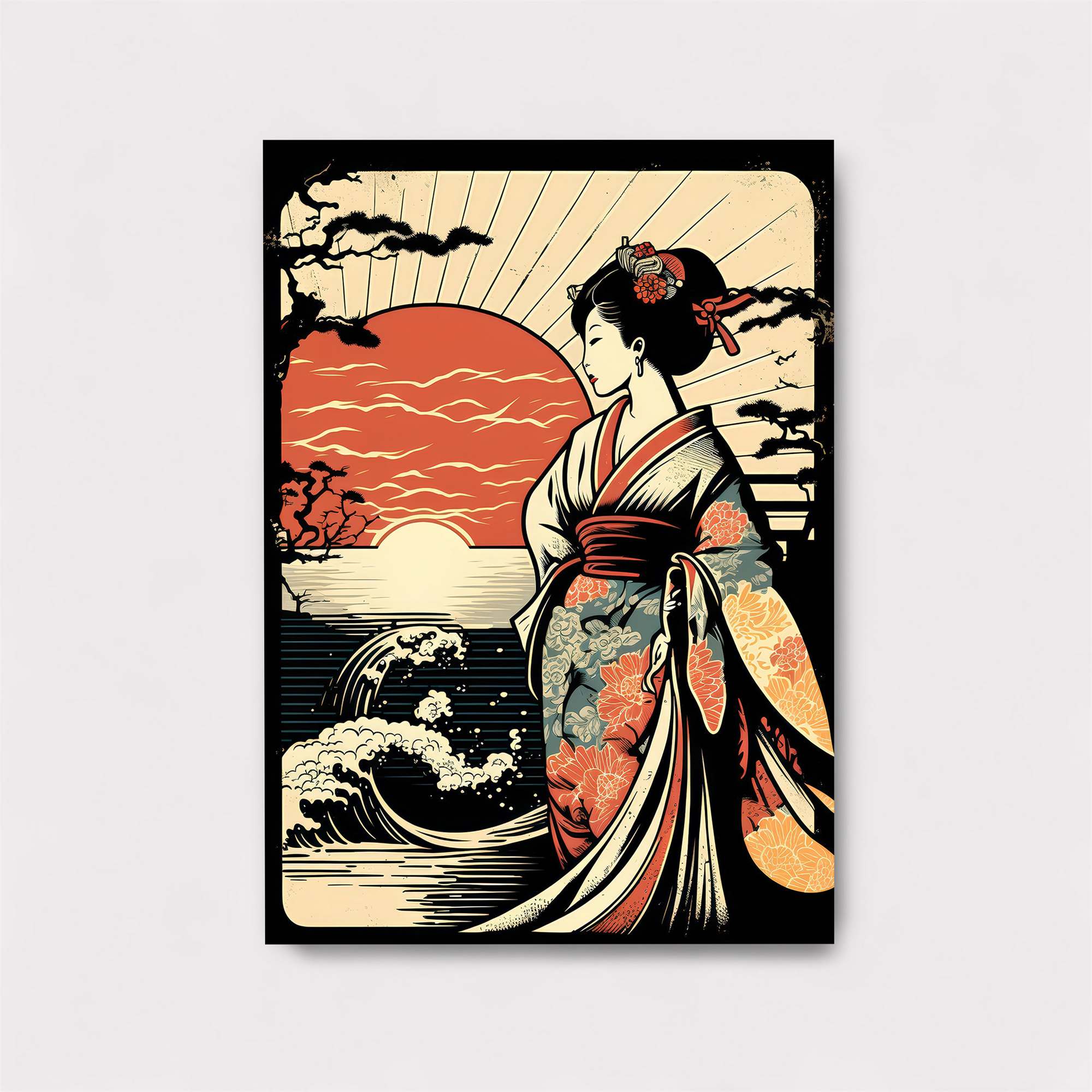 Geisha Serenity Safe Wall Magnetic / M