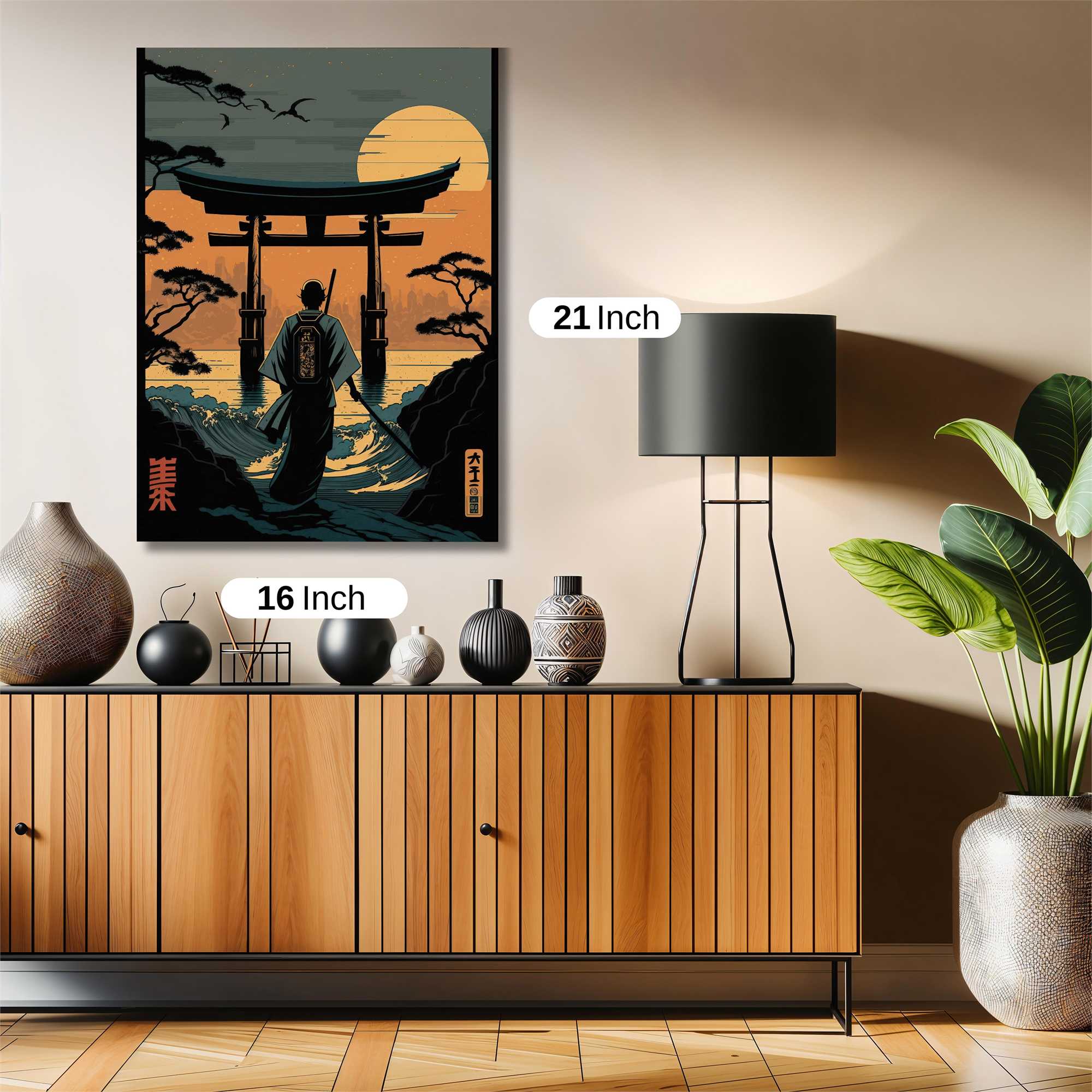 Samurai Serenity Safe Wall Magnetic / M