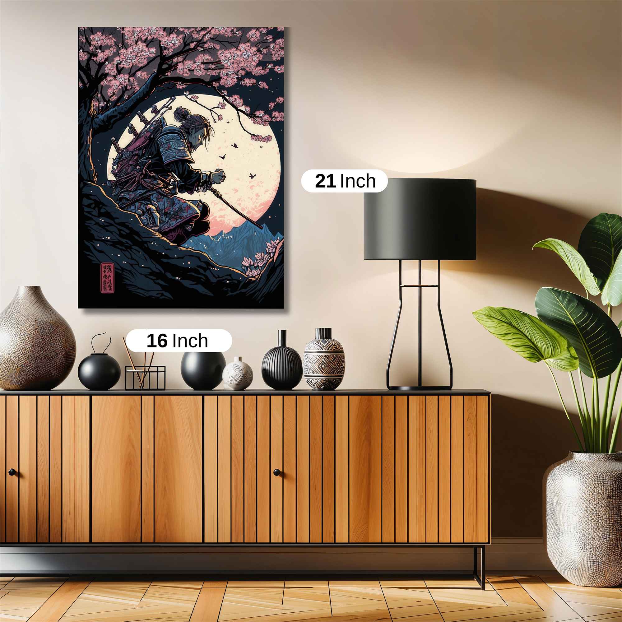 Samurai Serenity Safe Wall Magnetic / M