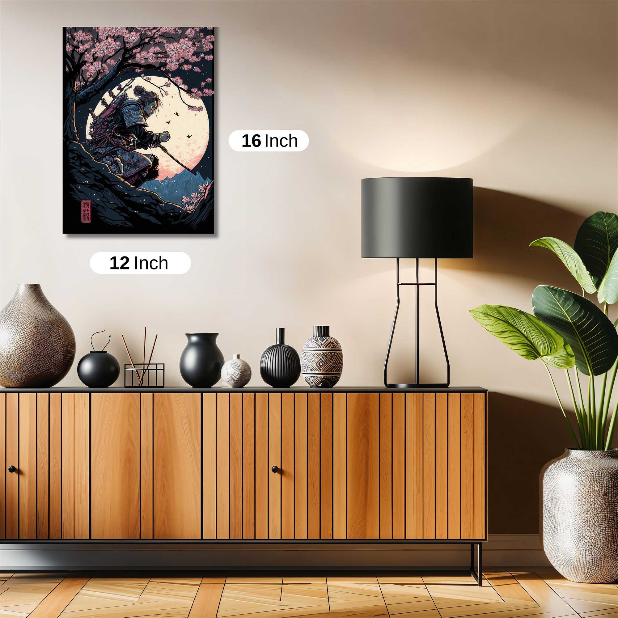 Samurai Serenity Safe Wall Magnetic / M