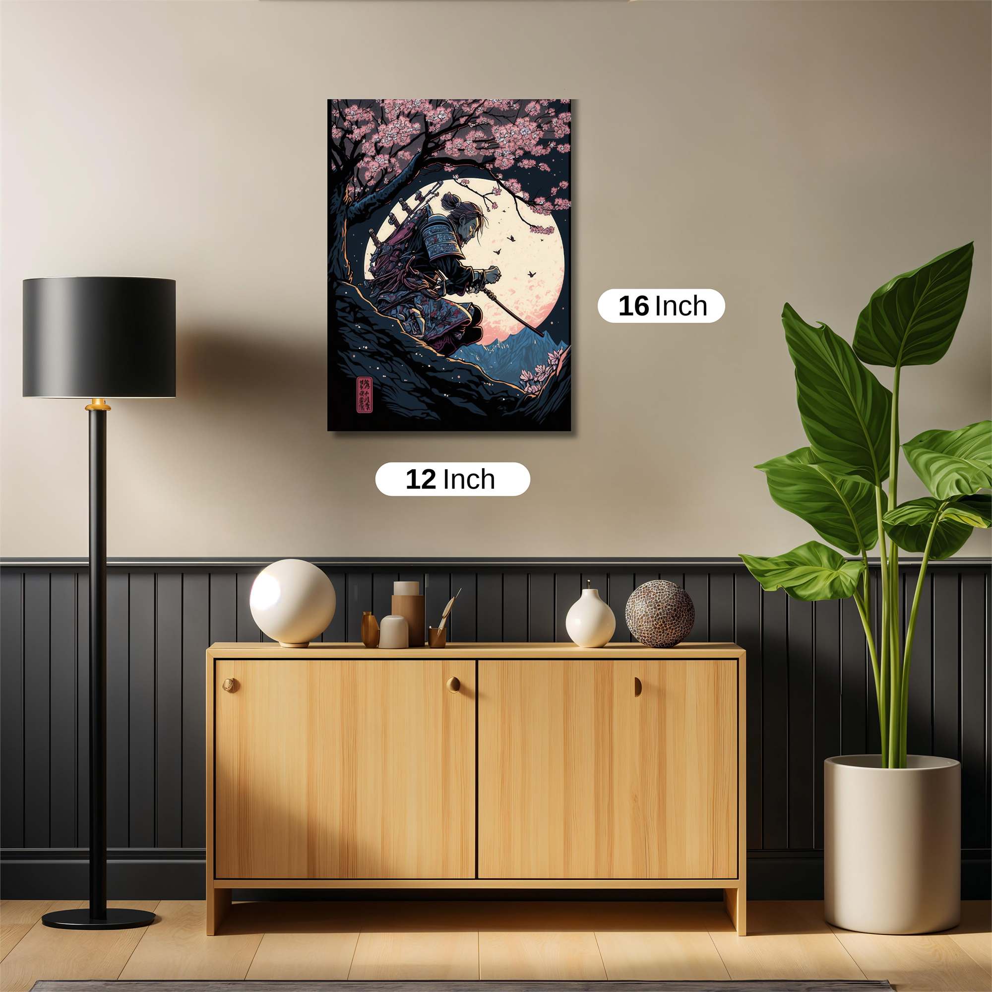 Samurai Serenity Safe Wall Magnetic / M