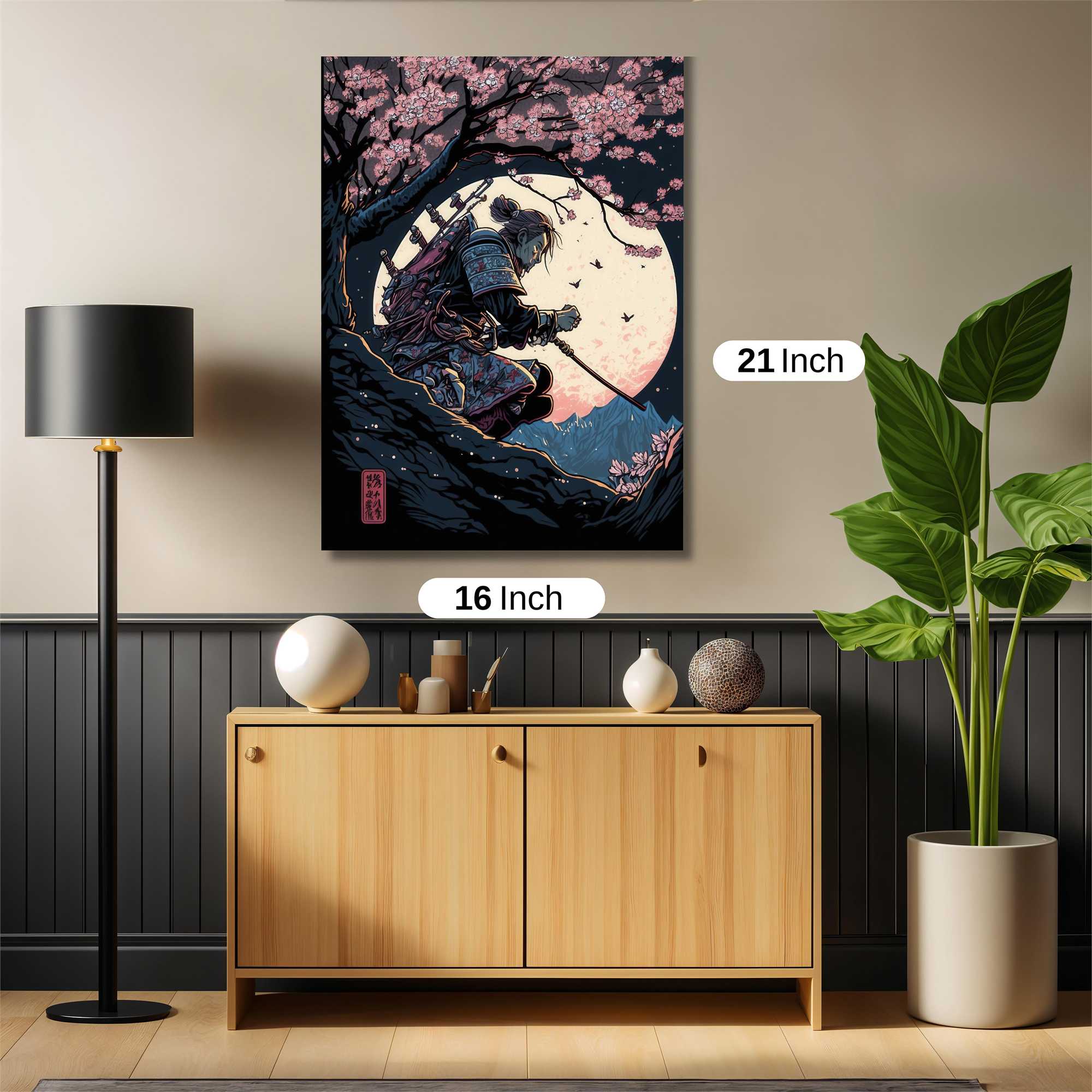 Samurai Serenity Safe Wall Magnetic / M