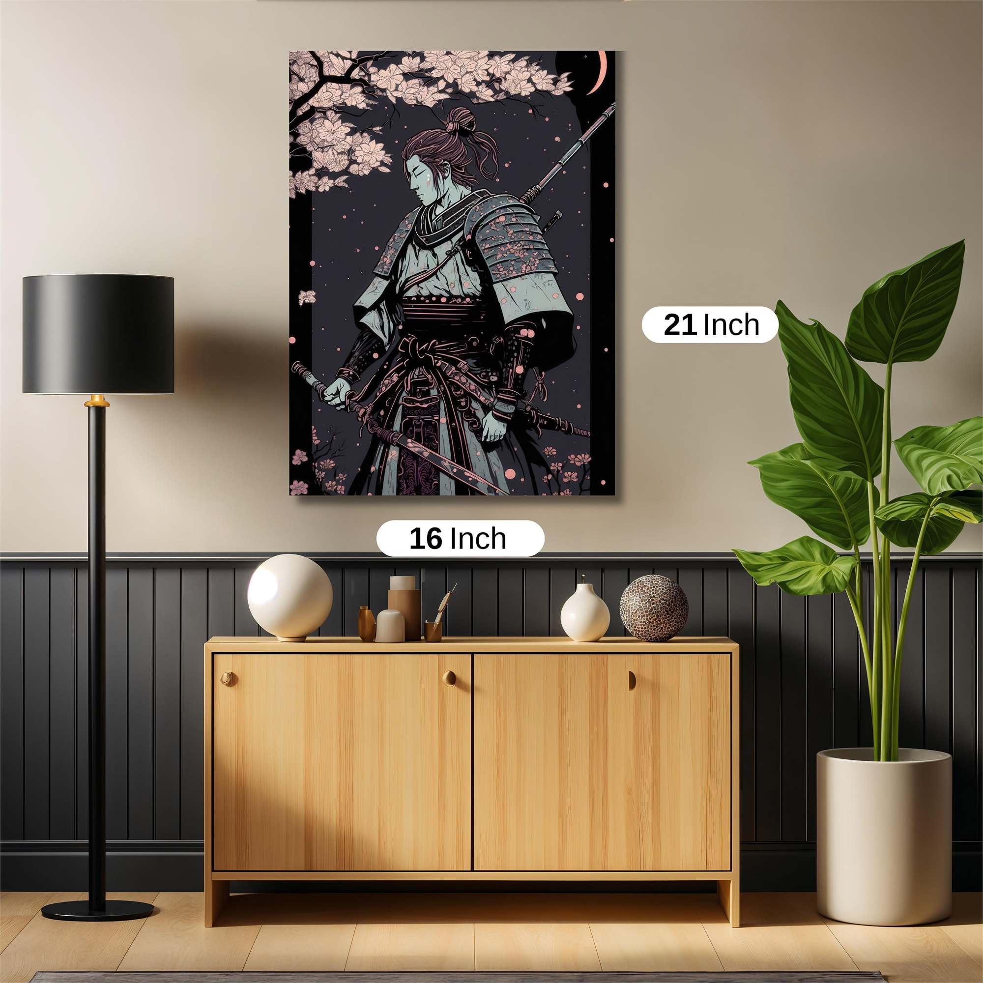 Samurai Serenity Safe Wall Magnetic / M