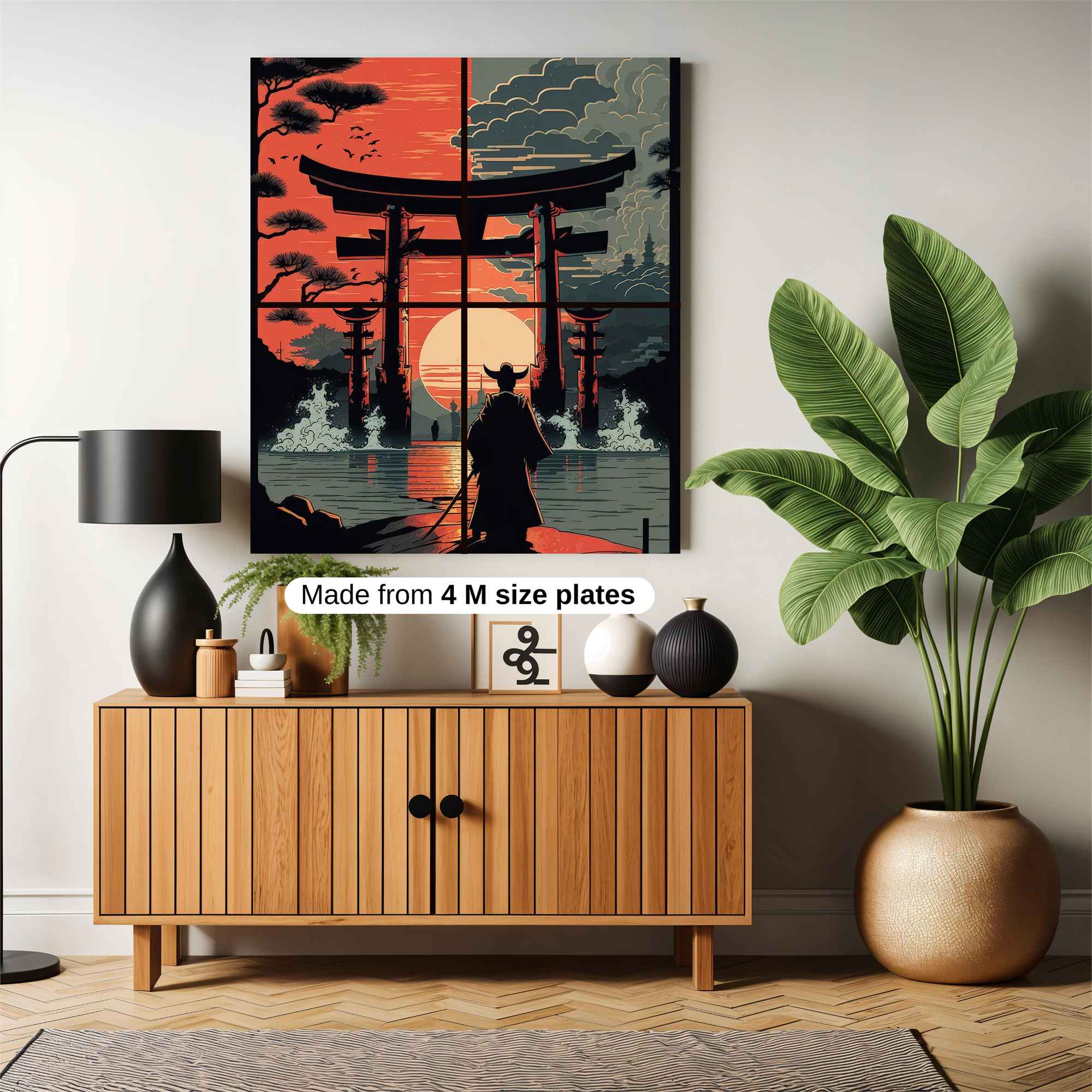 Samurai Serenity Safe Wall Magnetic / M