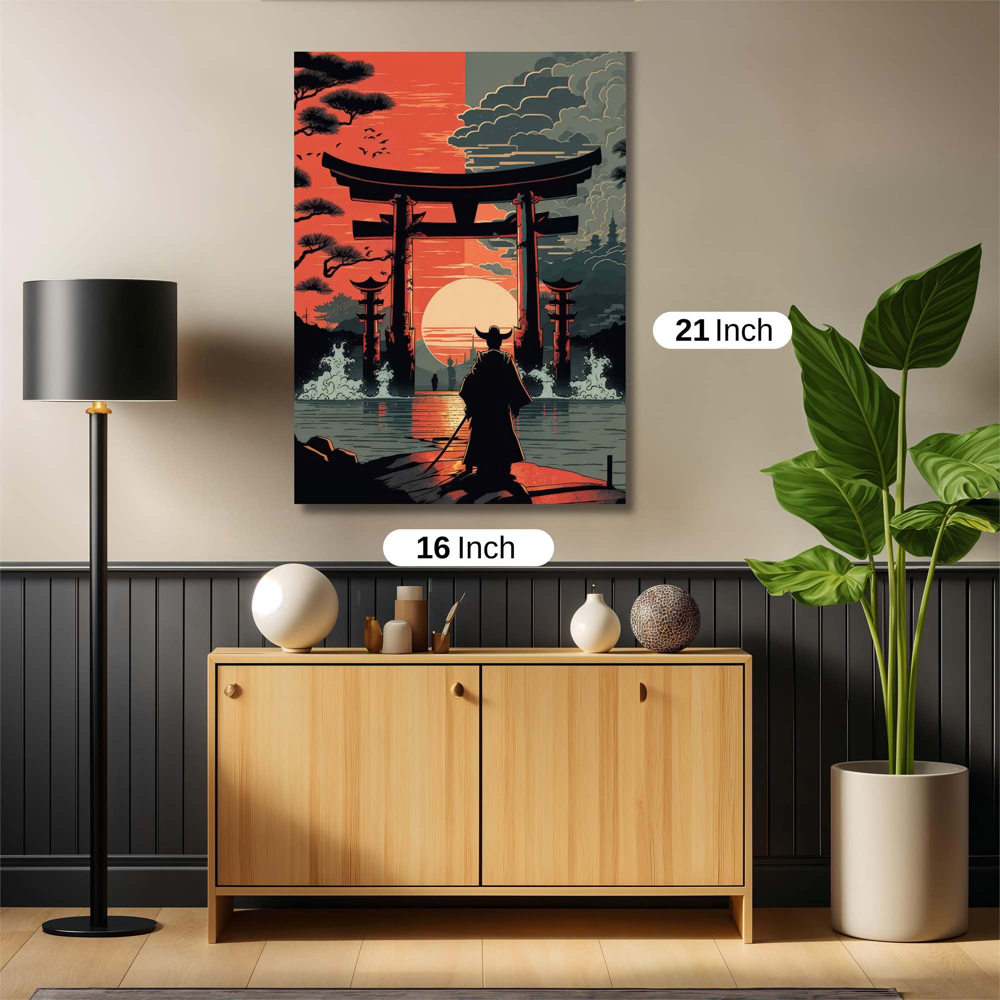 Samurai Serenity Safe Wall Magnetic / M