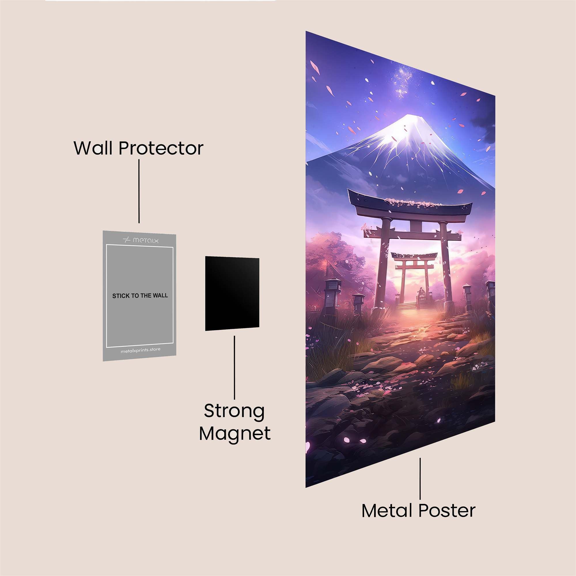 Fuji Serenity Safe Wall Magnetic / M