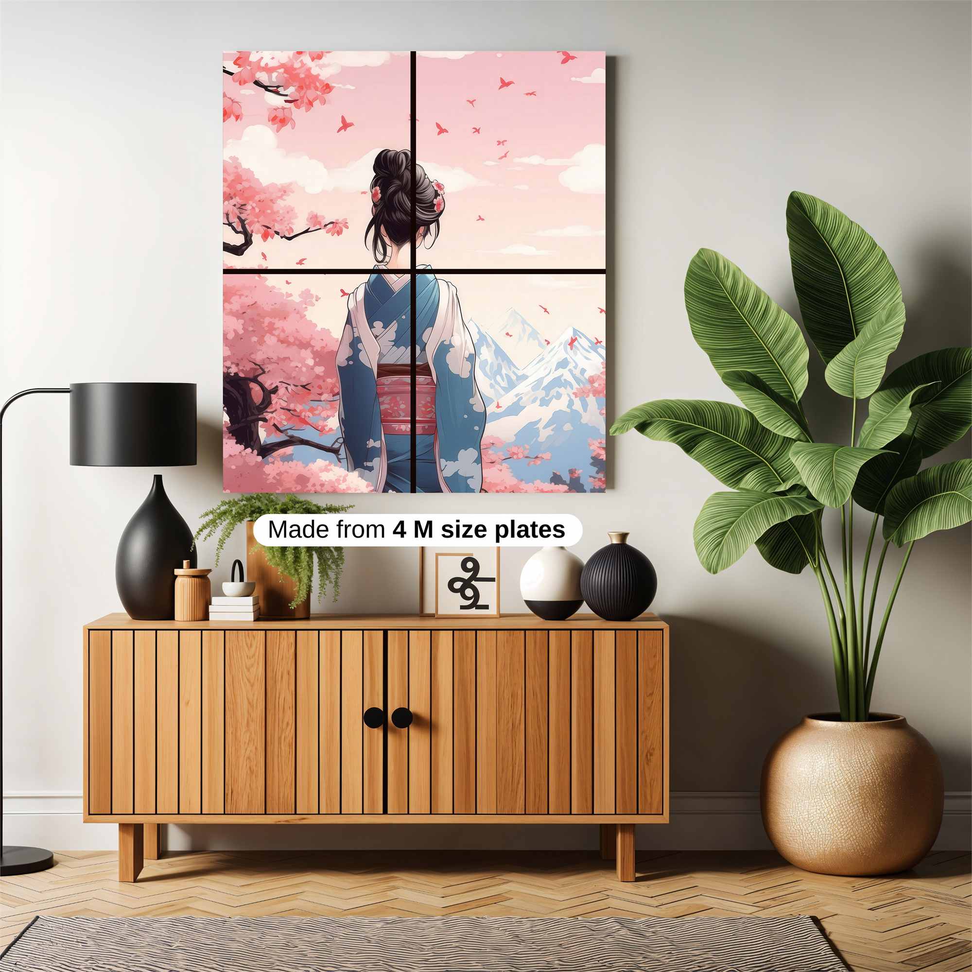 Sakura Serenity Safe Wall Magnetic / M