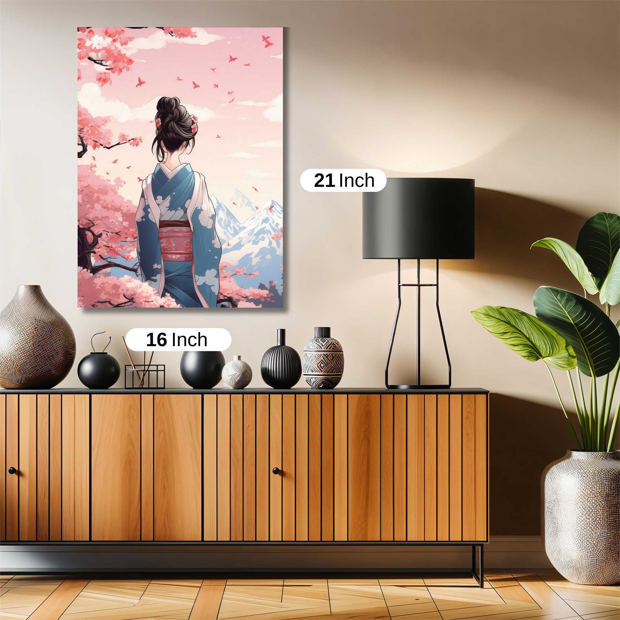 Sakura Serenity Safe Wall Magnetic / M