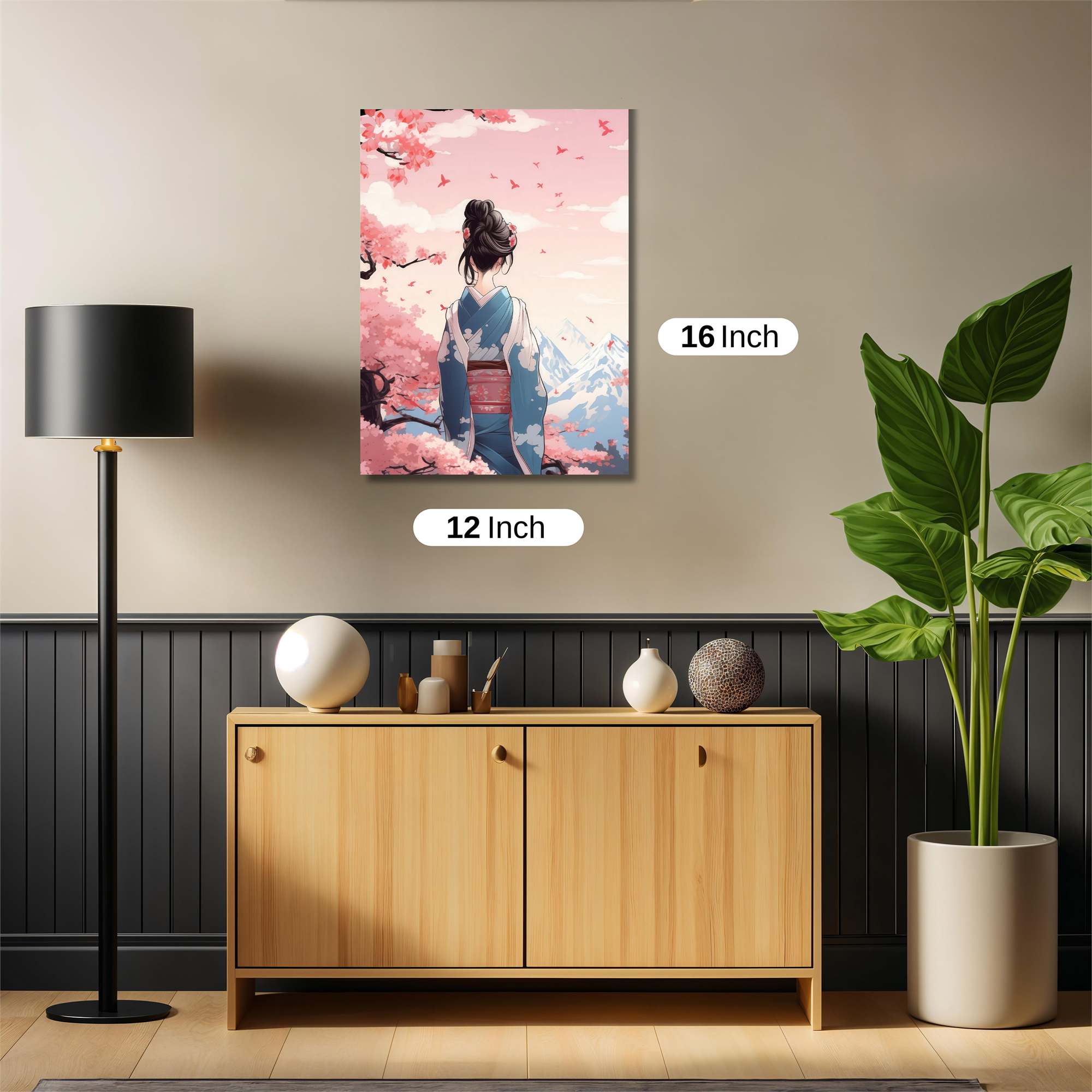 Sakura Serenity Safe Wall Magnetic / M