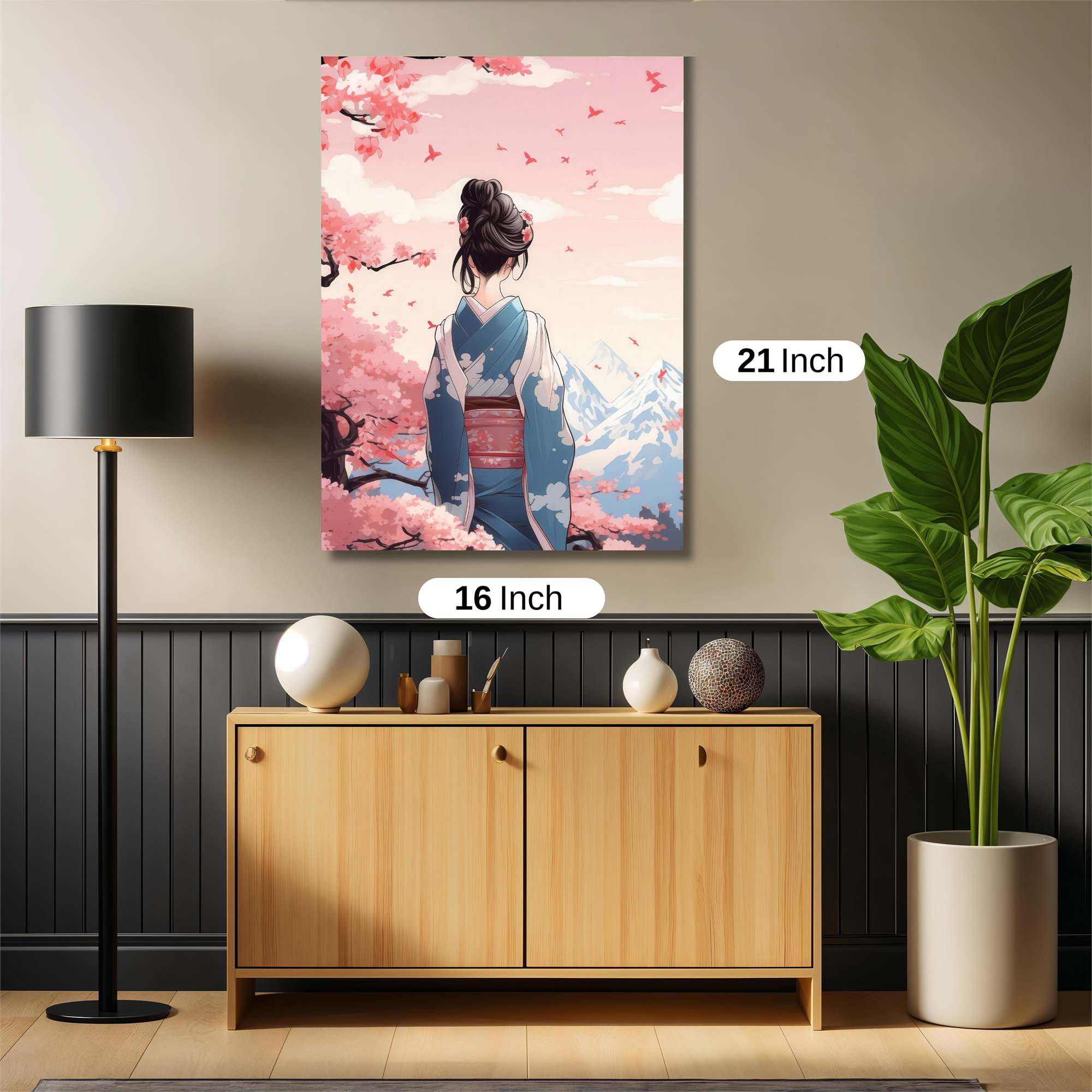 Sakura Serenity Safe Wall Magnetic / M