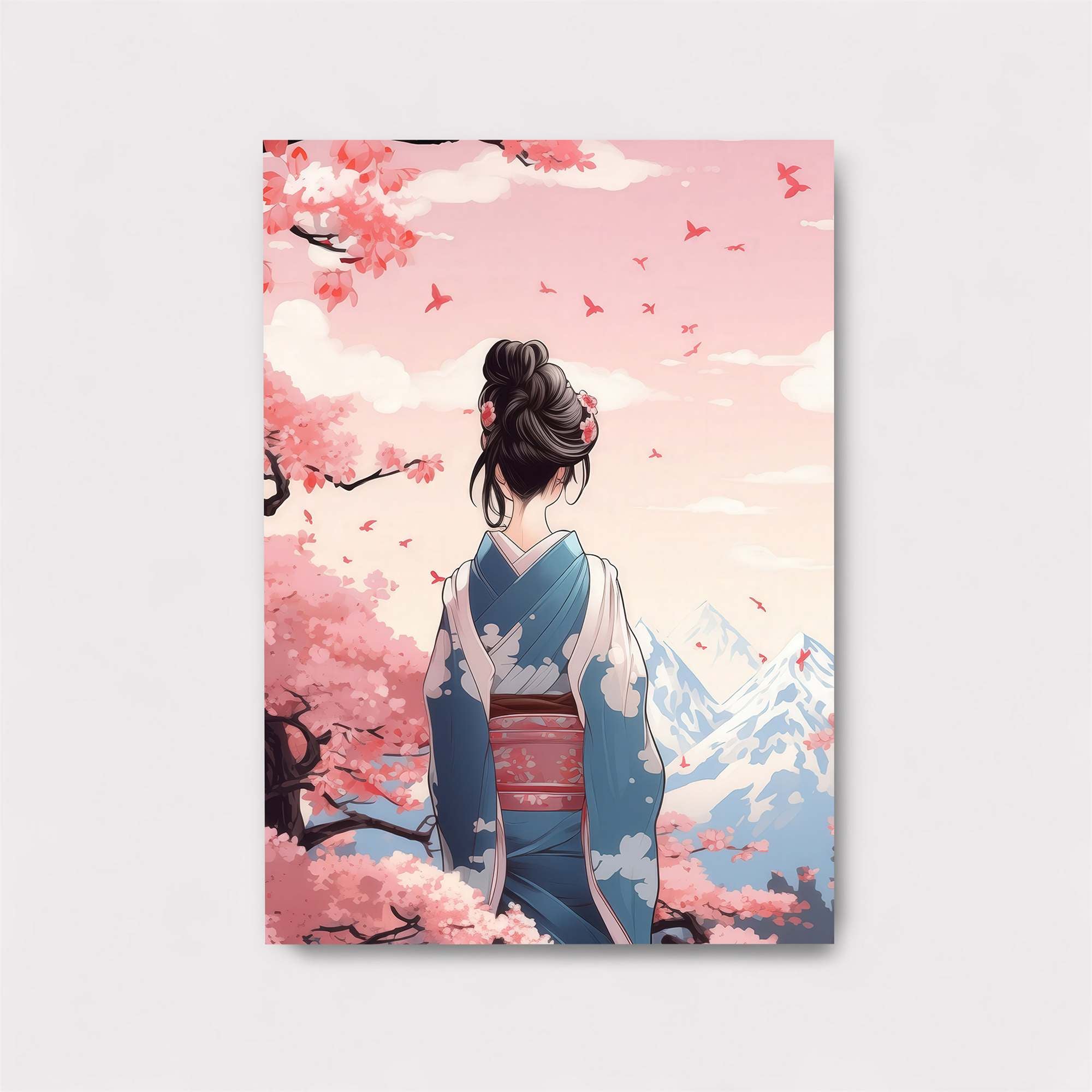 Sakura Serenity Safe Wall Magnetic / M