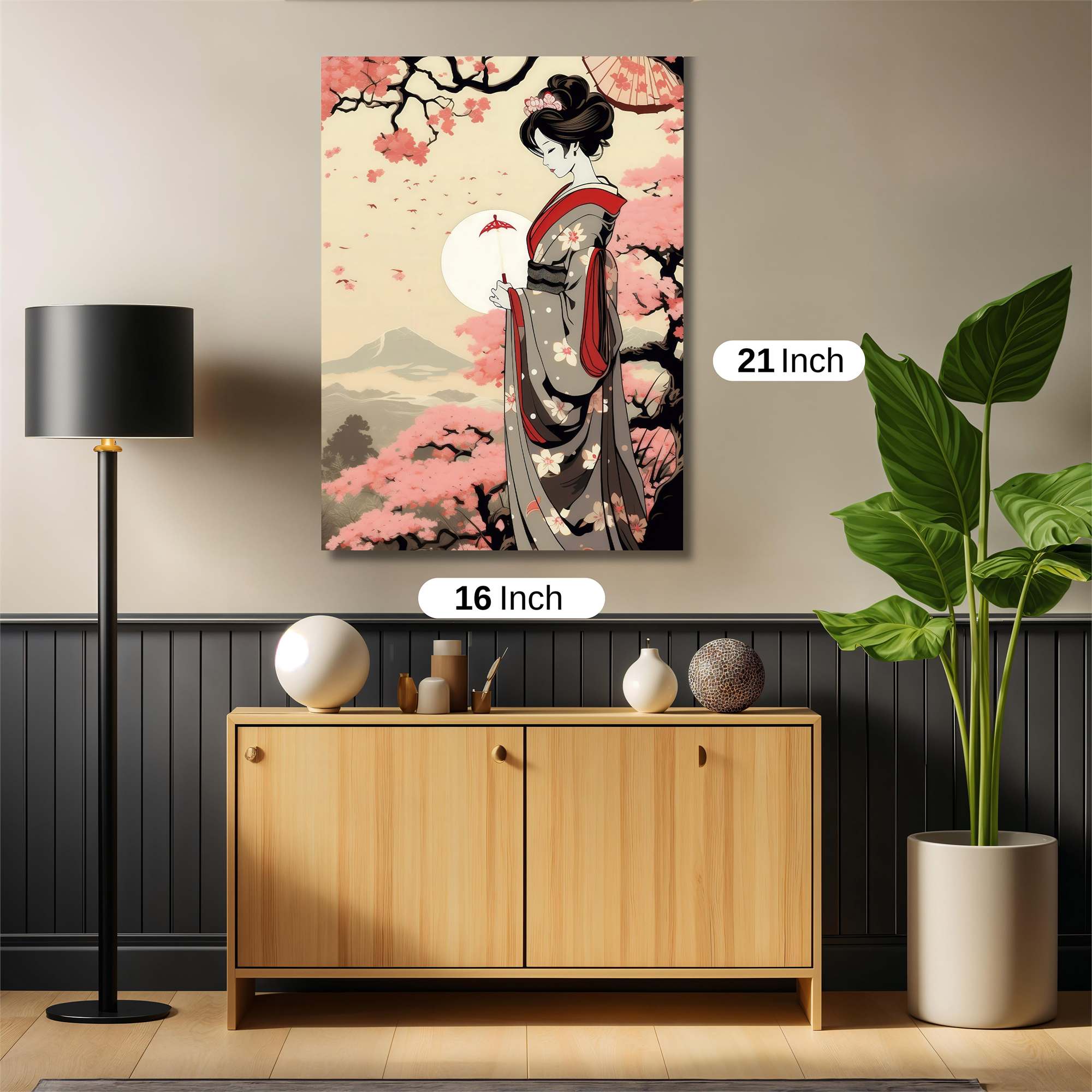 Geisha Serenity Safe Wall Magnetic / M