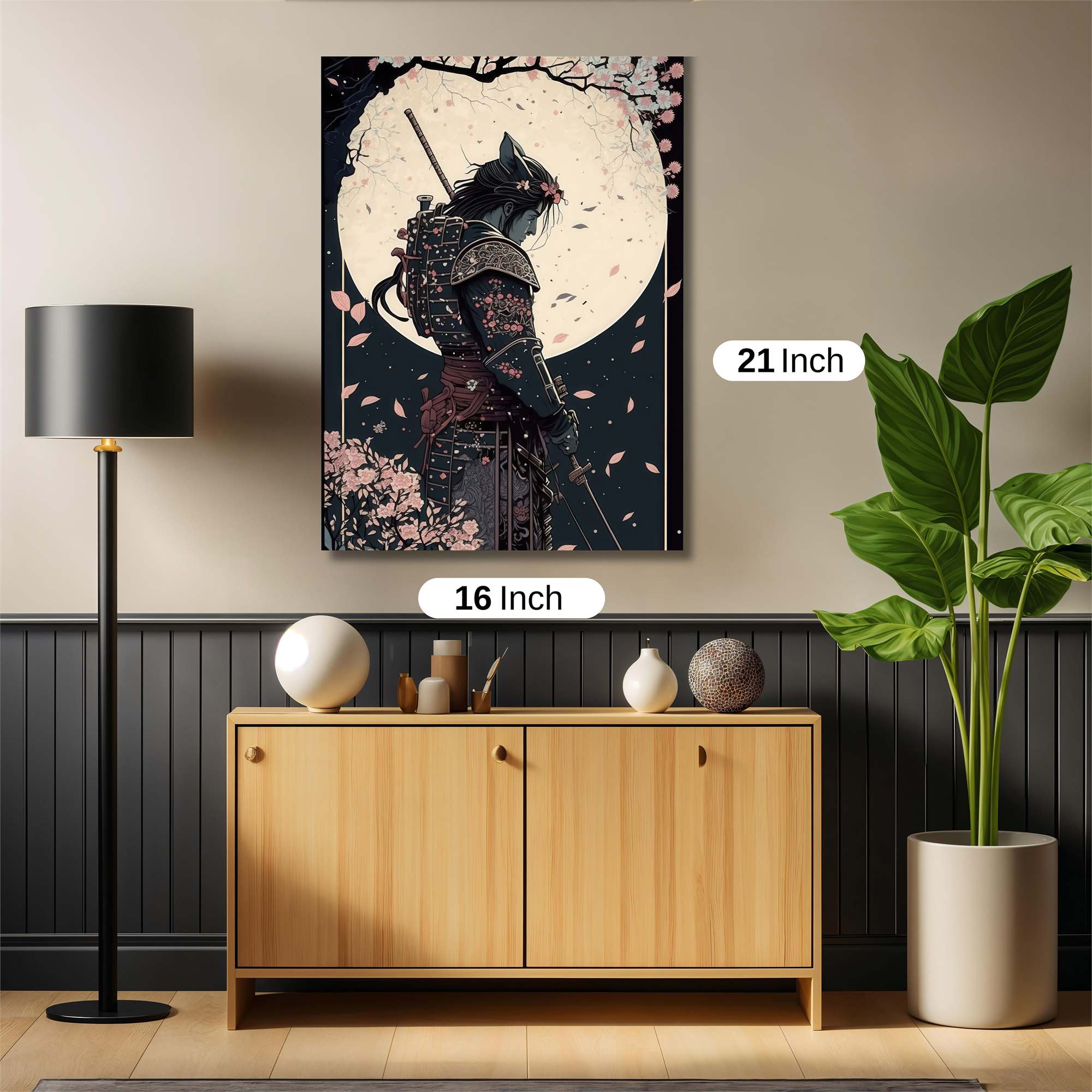Samurai Serenity Safe Wall Magnetic / M