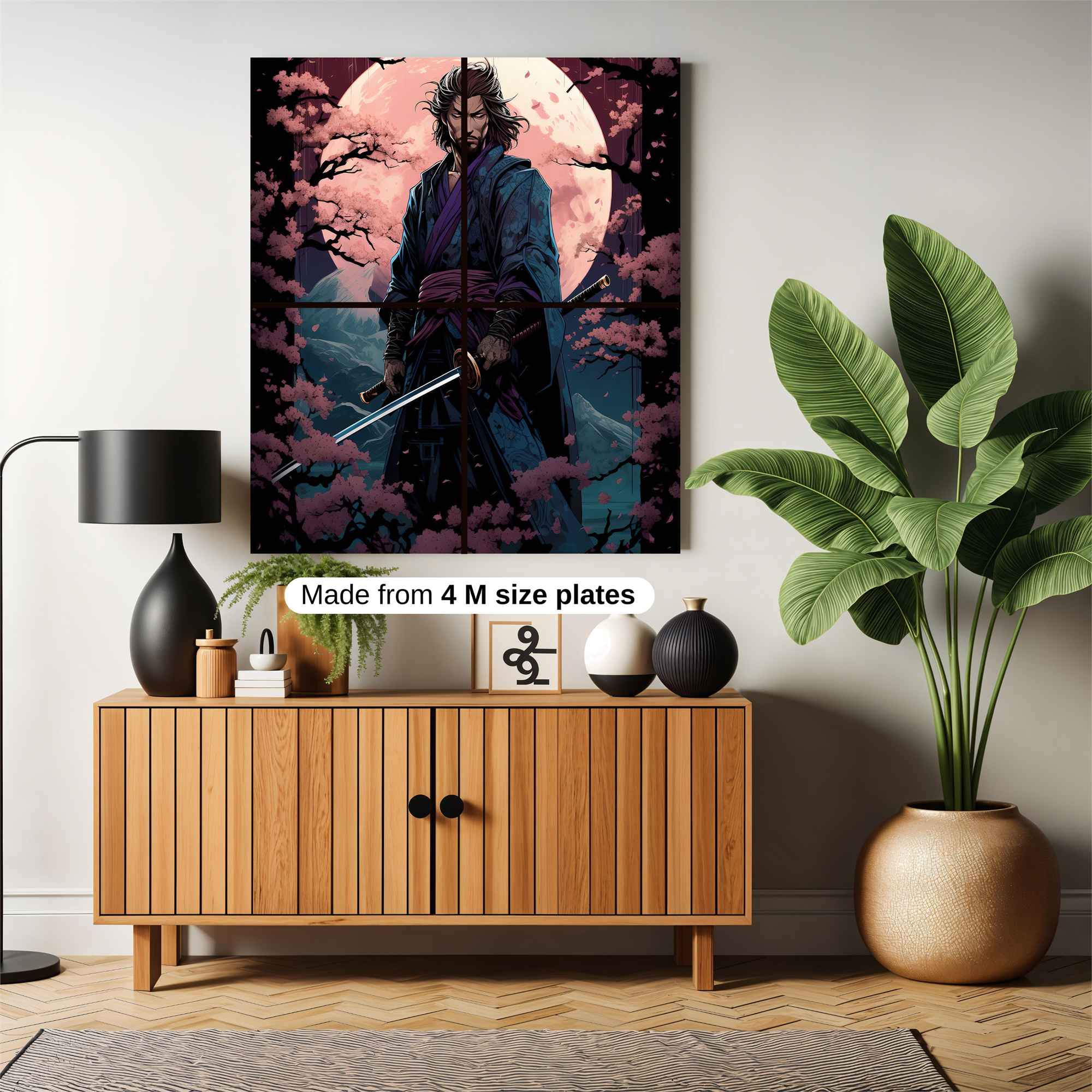 Samurai Serenity Safe Wall Magnetic / M