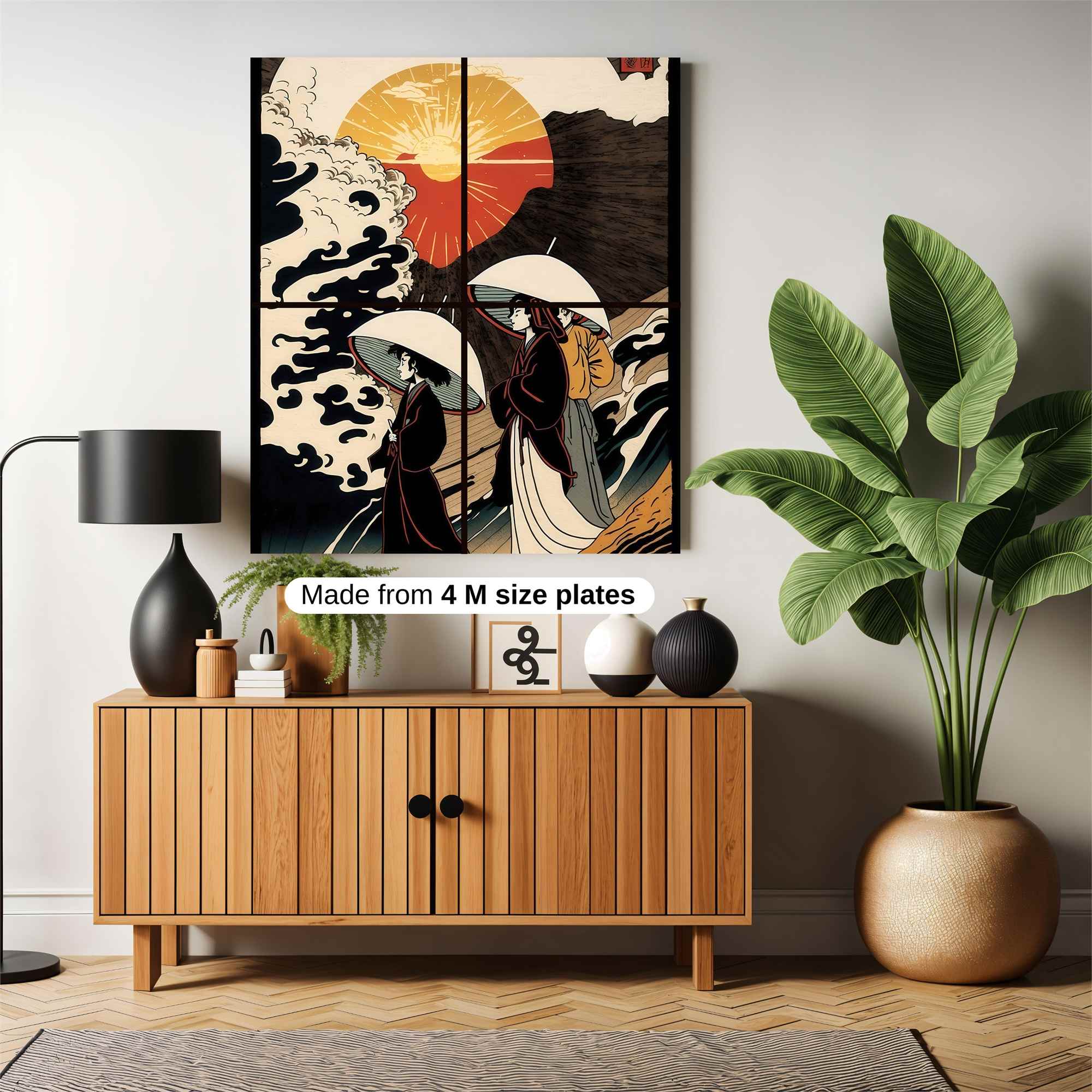 Sunrise Serenity Safe Wall Magnetic / M